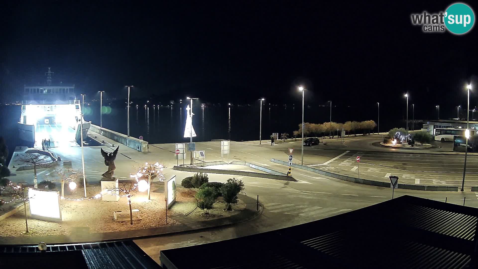 Webcam Ugliano – terminal traghetto da Preko a Zara