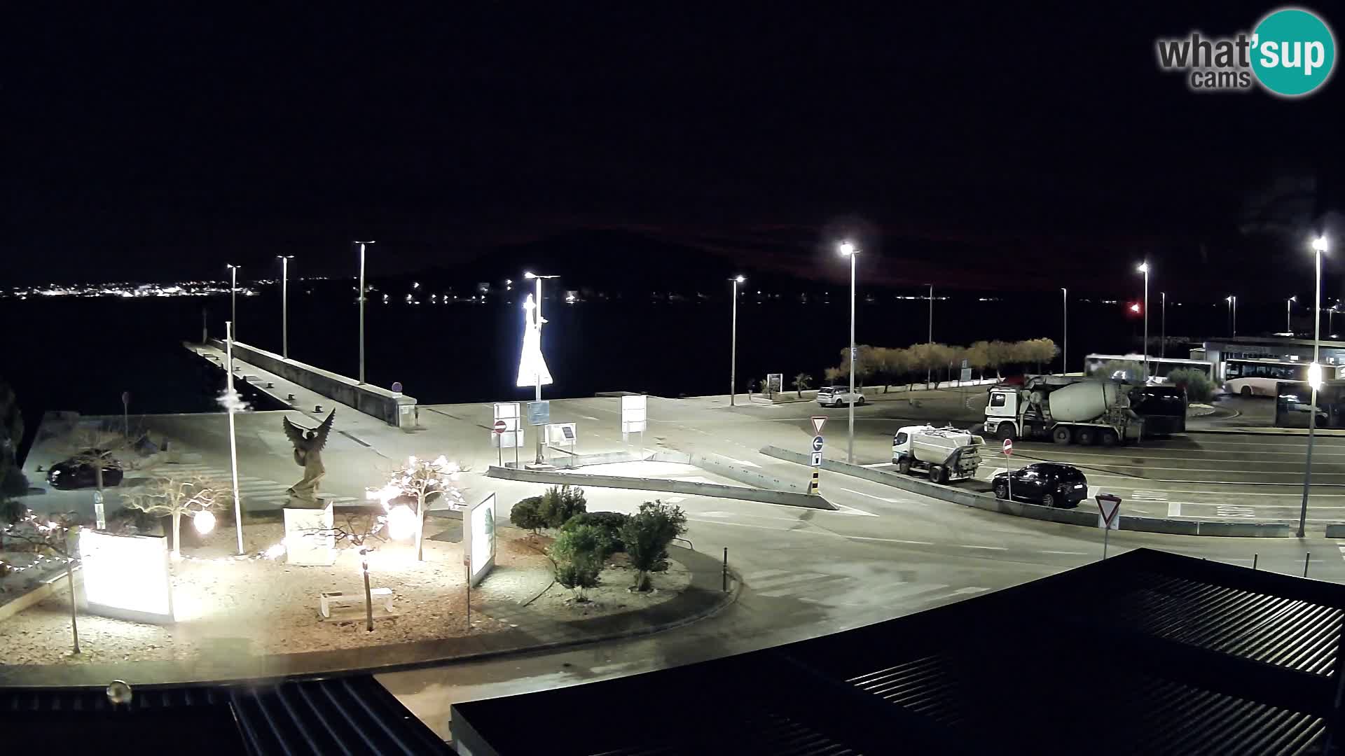 Webcam Ugliano – terminal traghetto da Preko a Zara