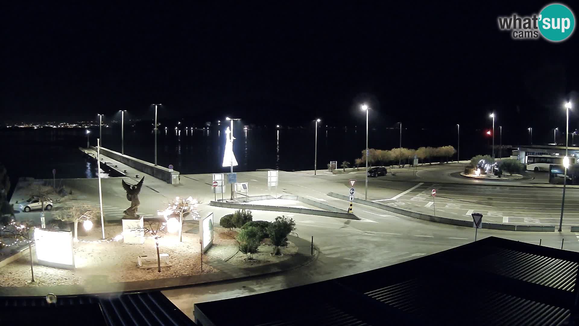 Webcam Ugliano – terminal traghetto da Preko a Zara