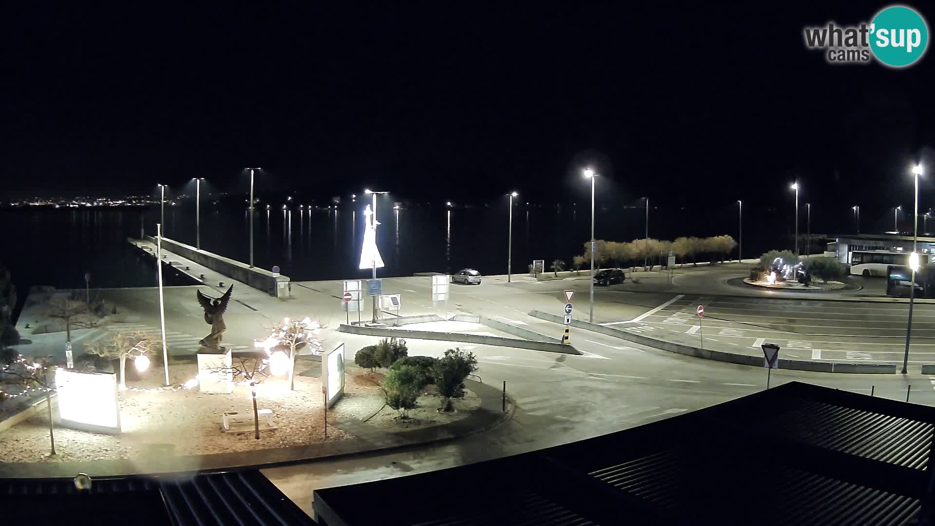 Webcam Ugliano – terminal traghetto da Preko a Zara