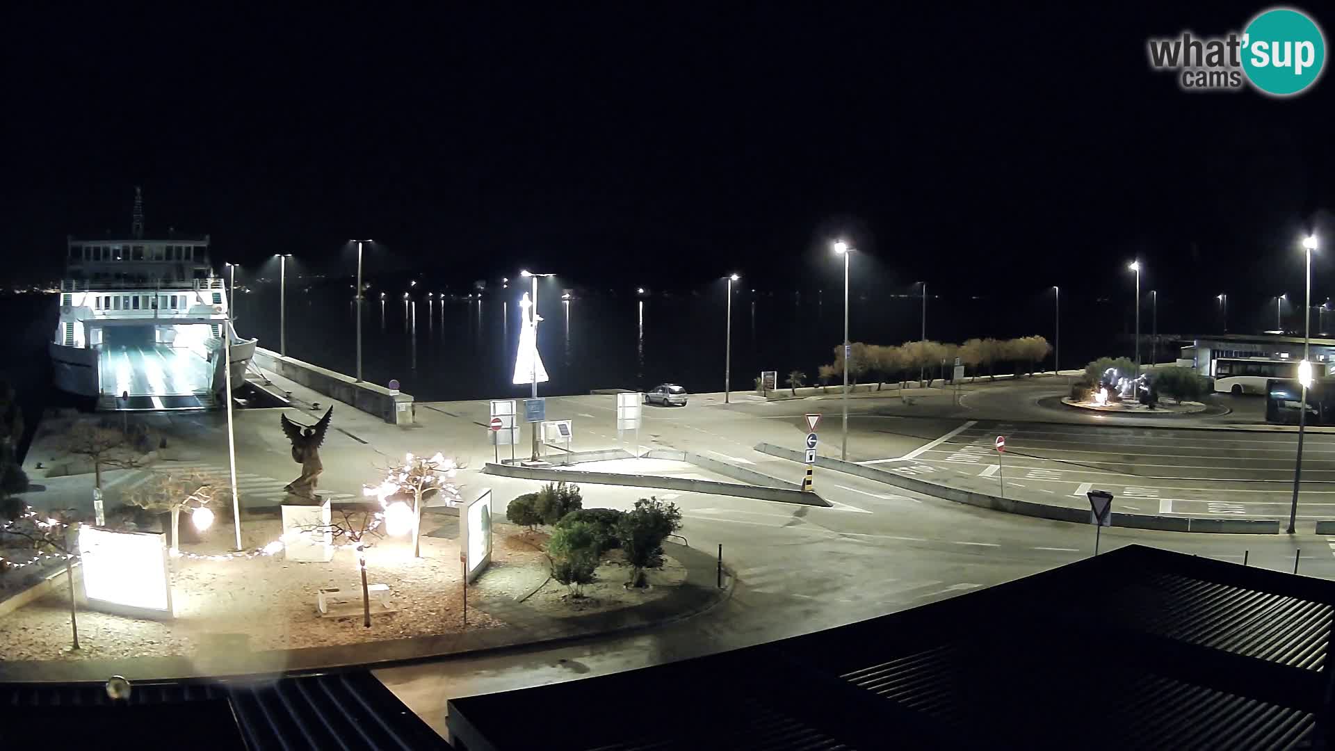 Webcam Ugljan – Preko Ferry to Zadar