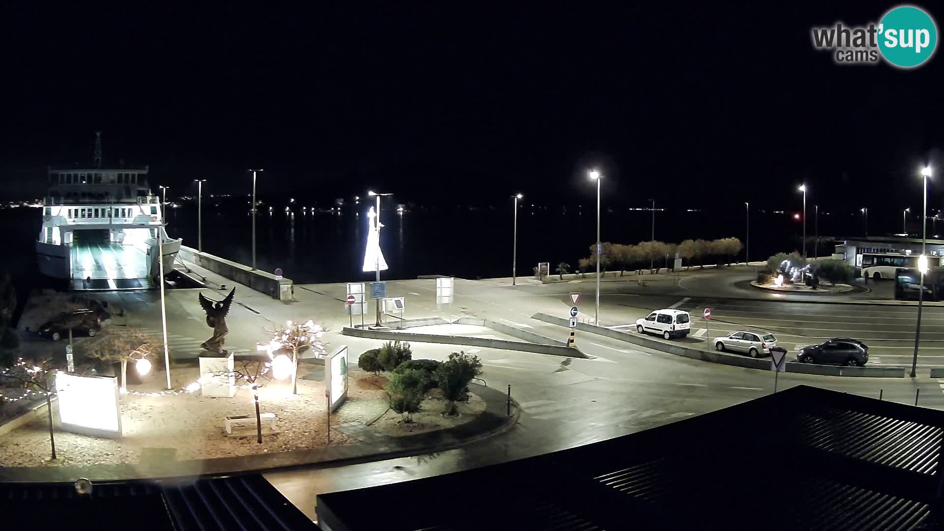 Webcam Ugliano – terminal traghetto da Preko a Zara