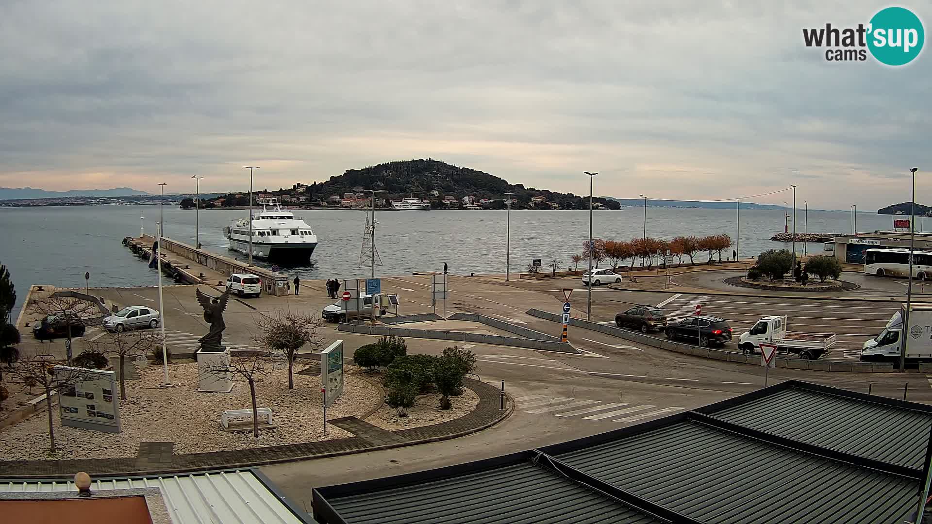 Cámara web UGLJAN – Transportar de Preko a Zadar