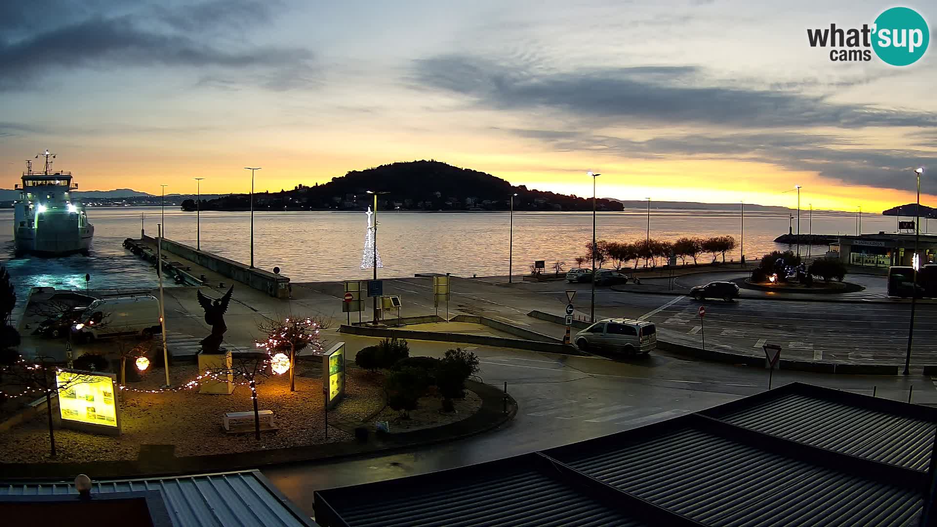 Web cam UGLJAN – Ferry de Preko à Zadar