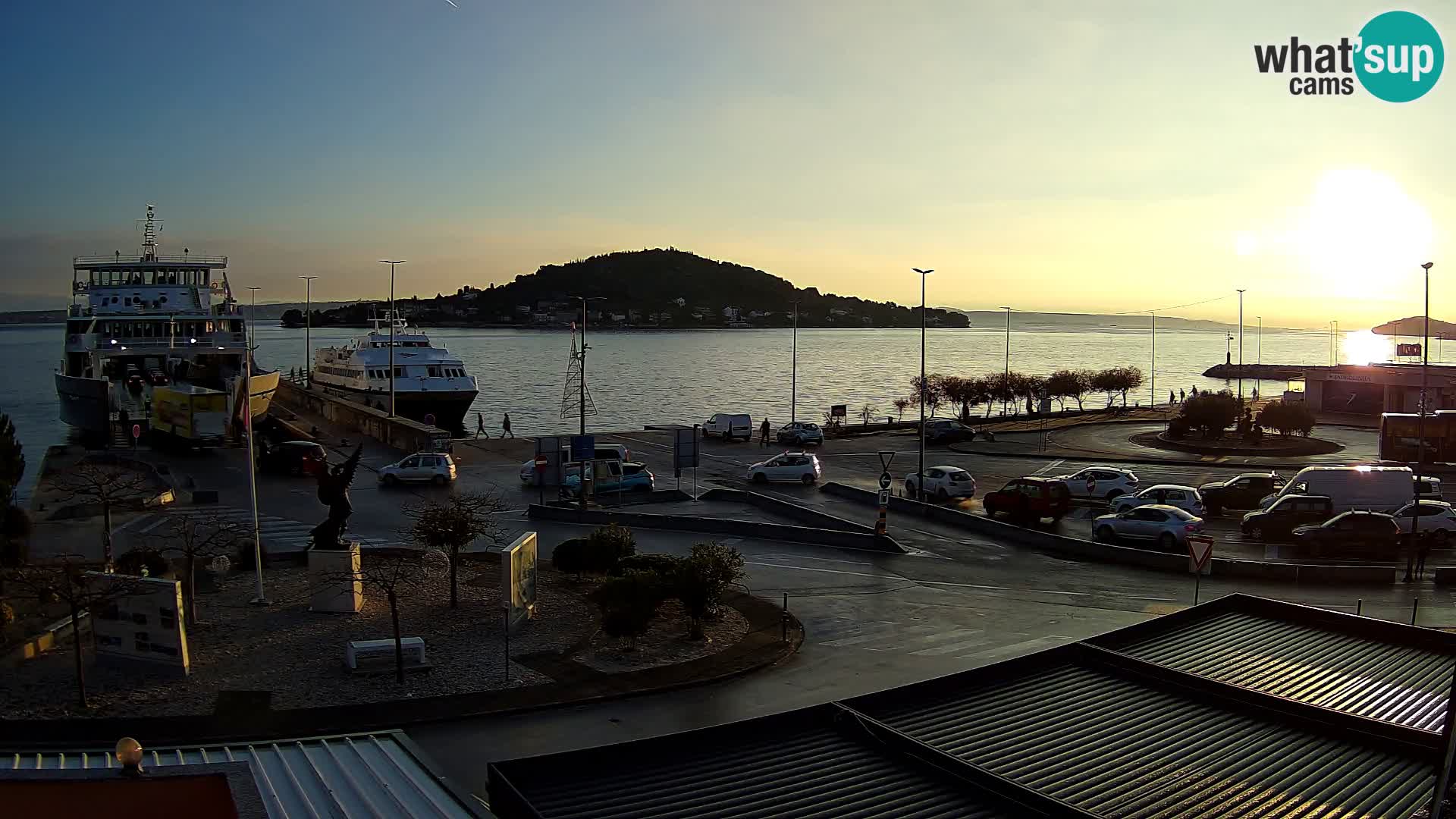 Web cam UGLJAN – Ferry de Preko à Zadar