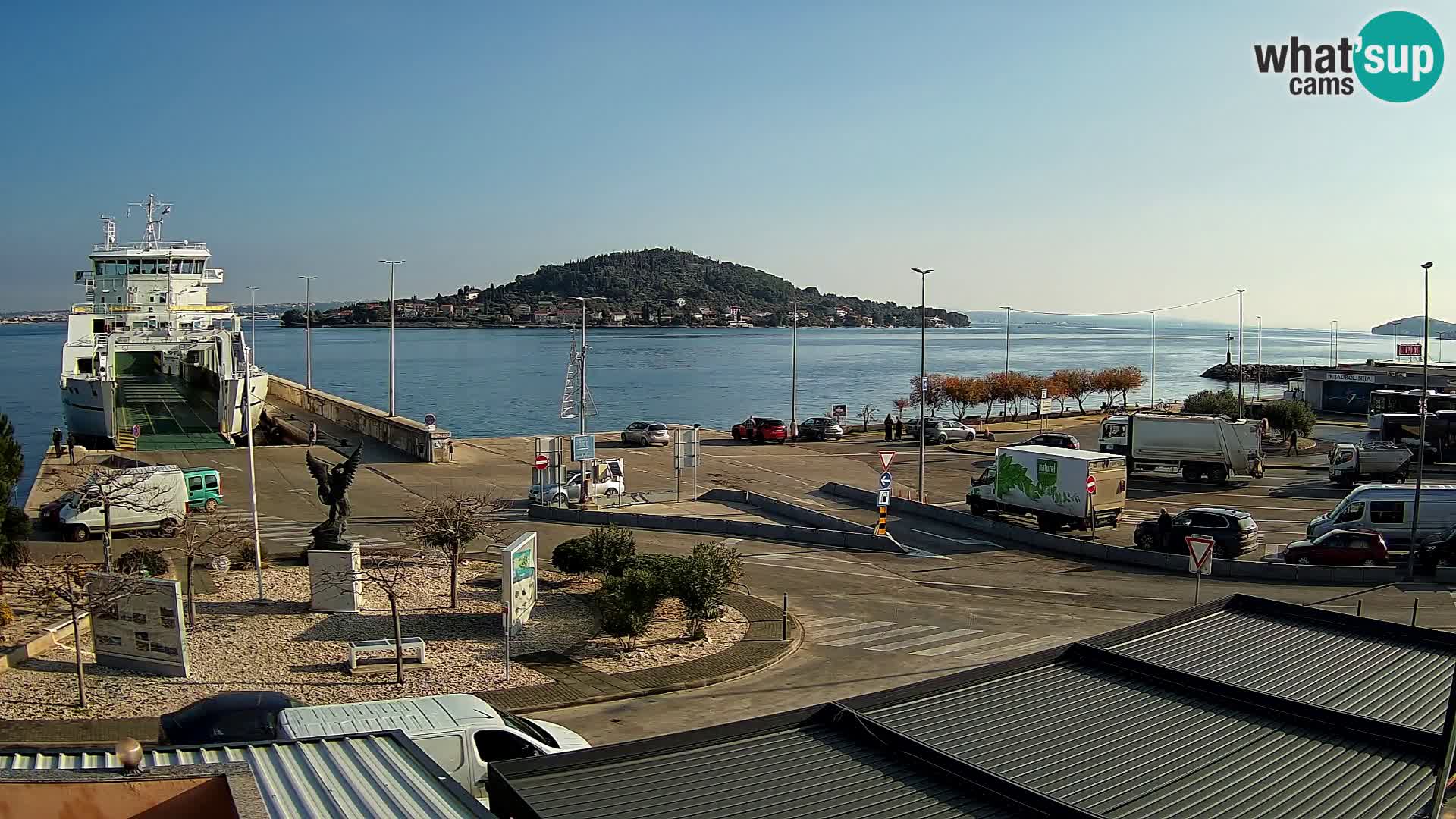 Cámara web UGLJAN – Transportar de Preko a Zadar