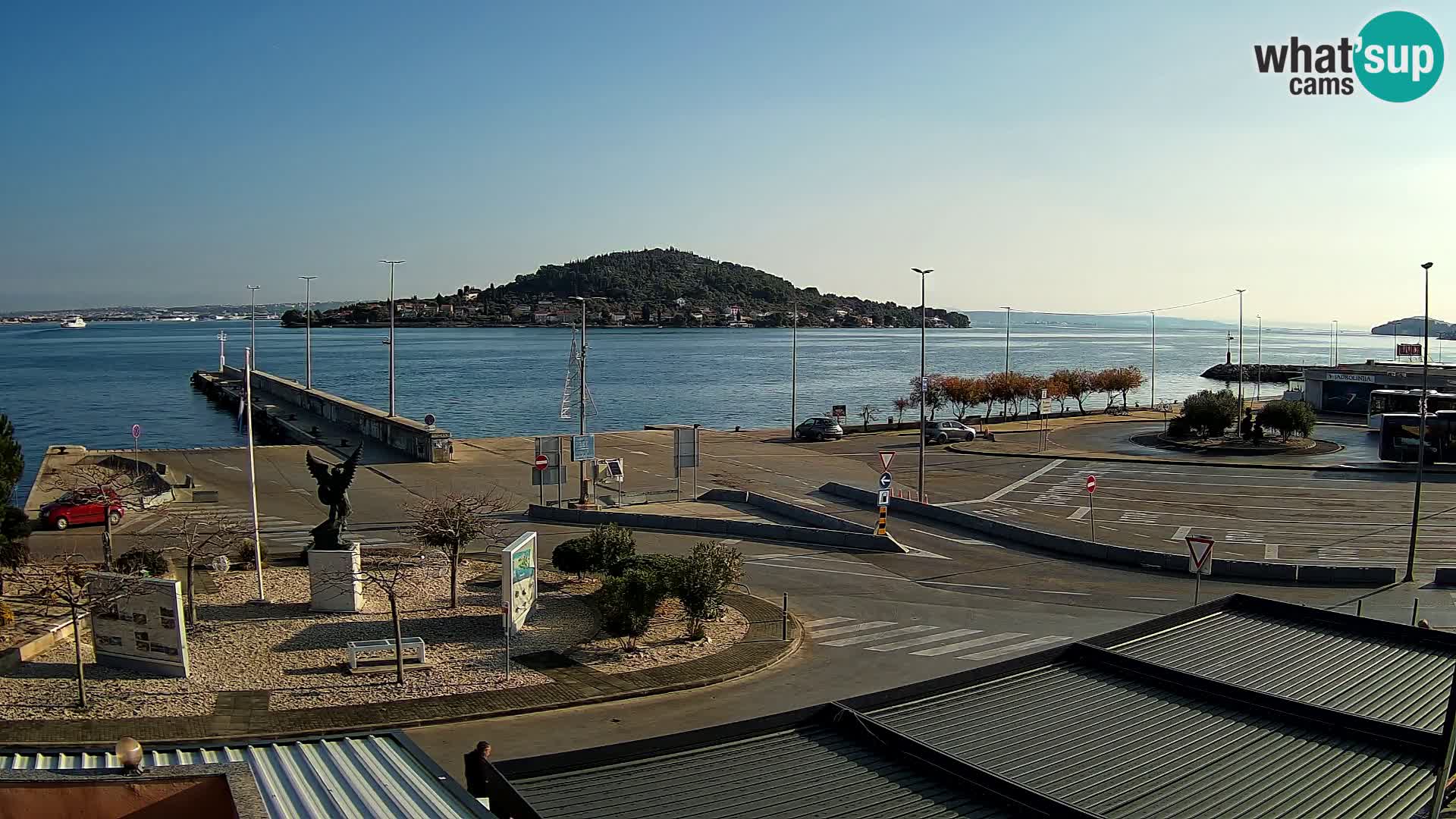 UGLJAN Webcam – Preko-Fähre nach Zadar