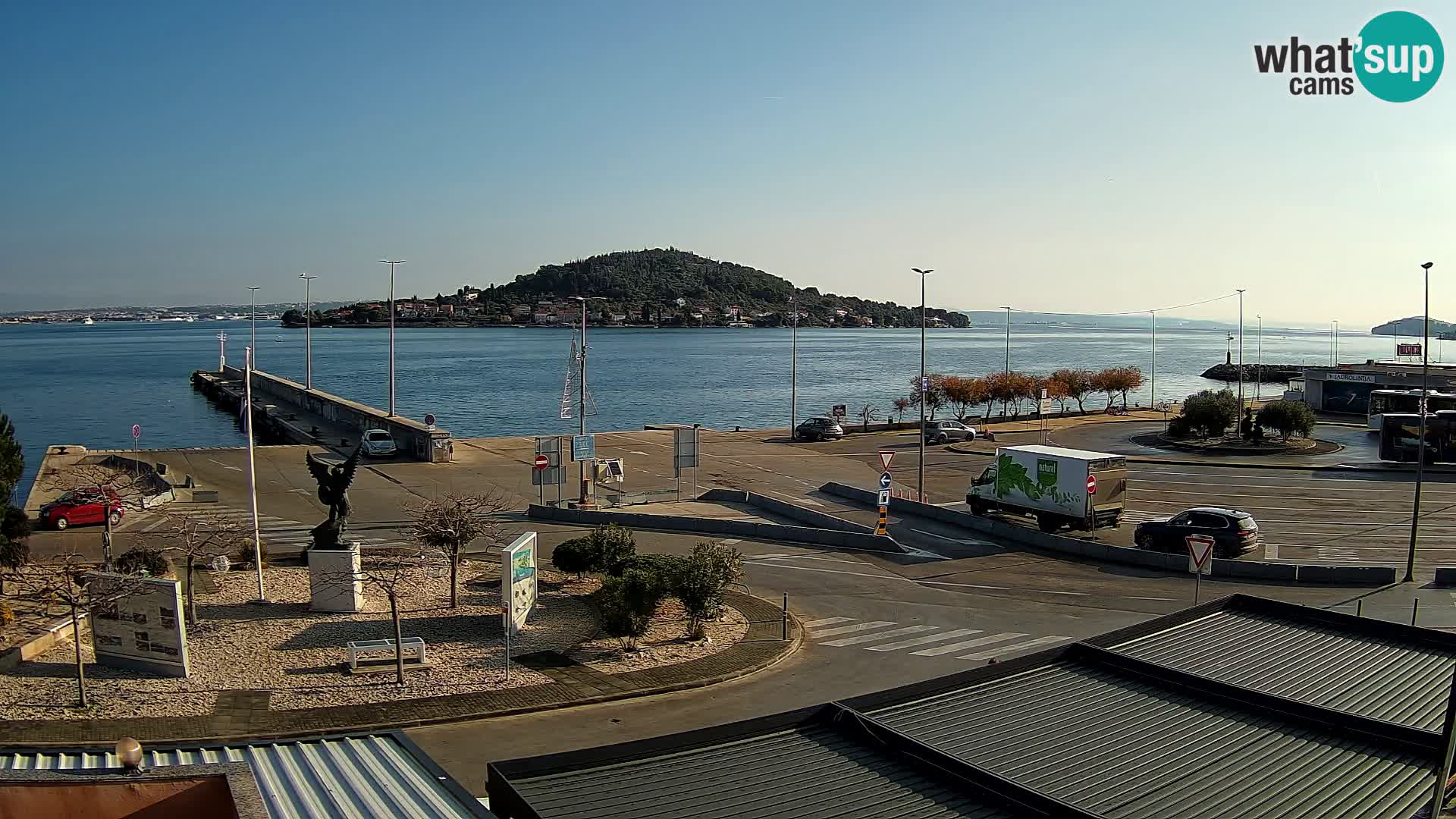 UGLJAN Webcam – Preko-Fähre nach Zadar