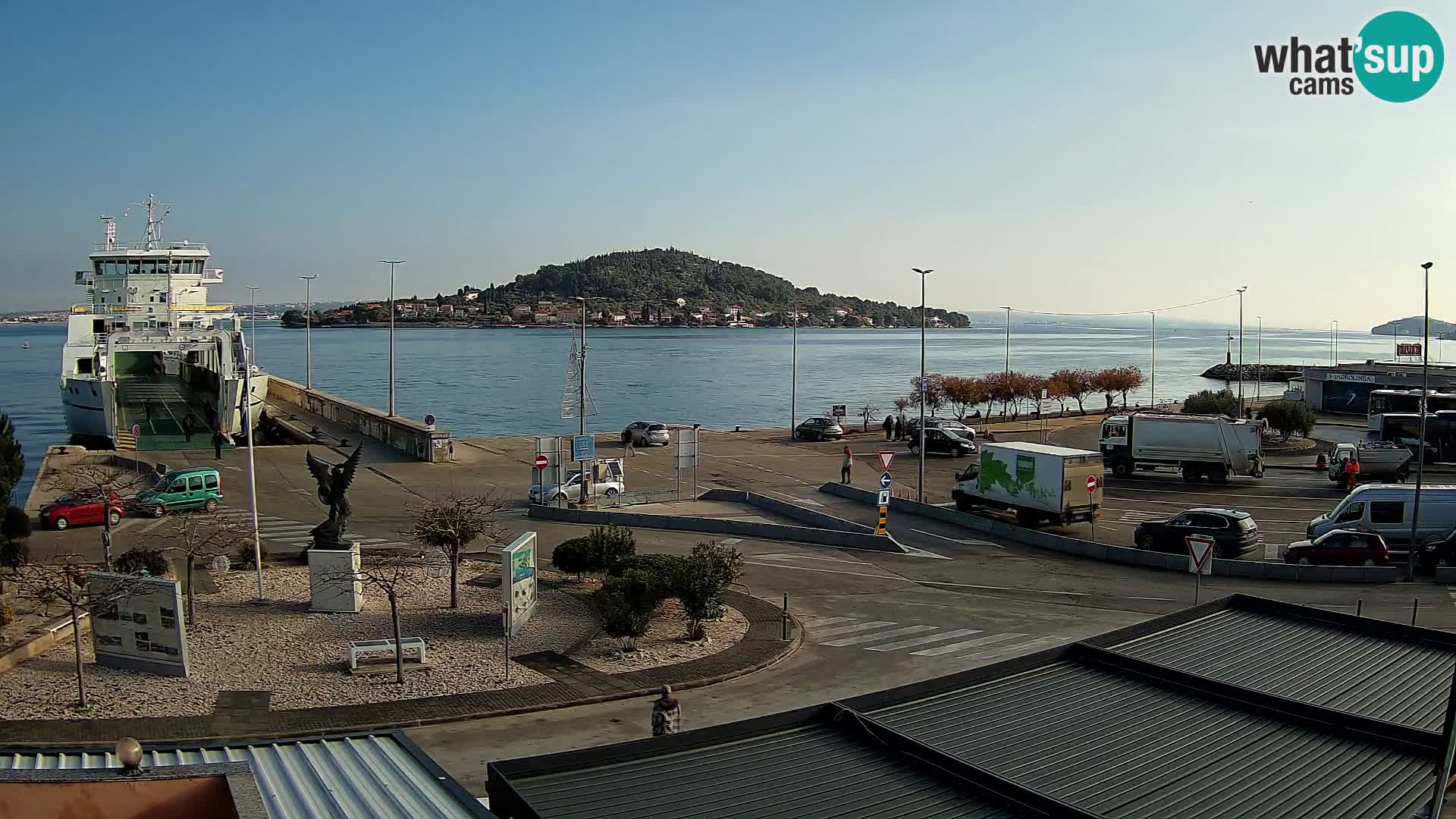 Cámara web UGLJAN – Transportar de Preko a Zadar