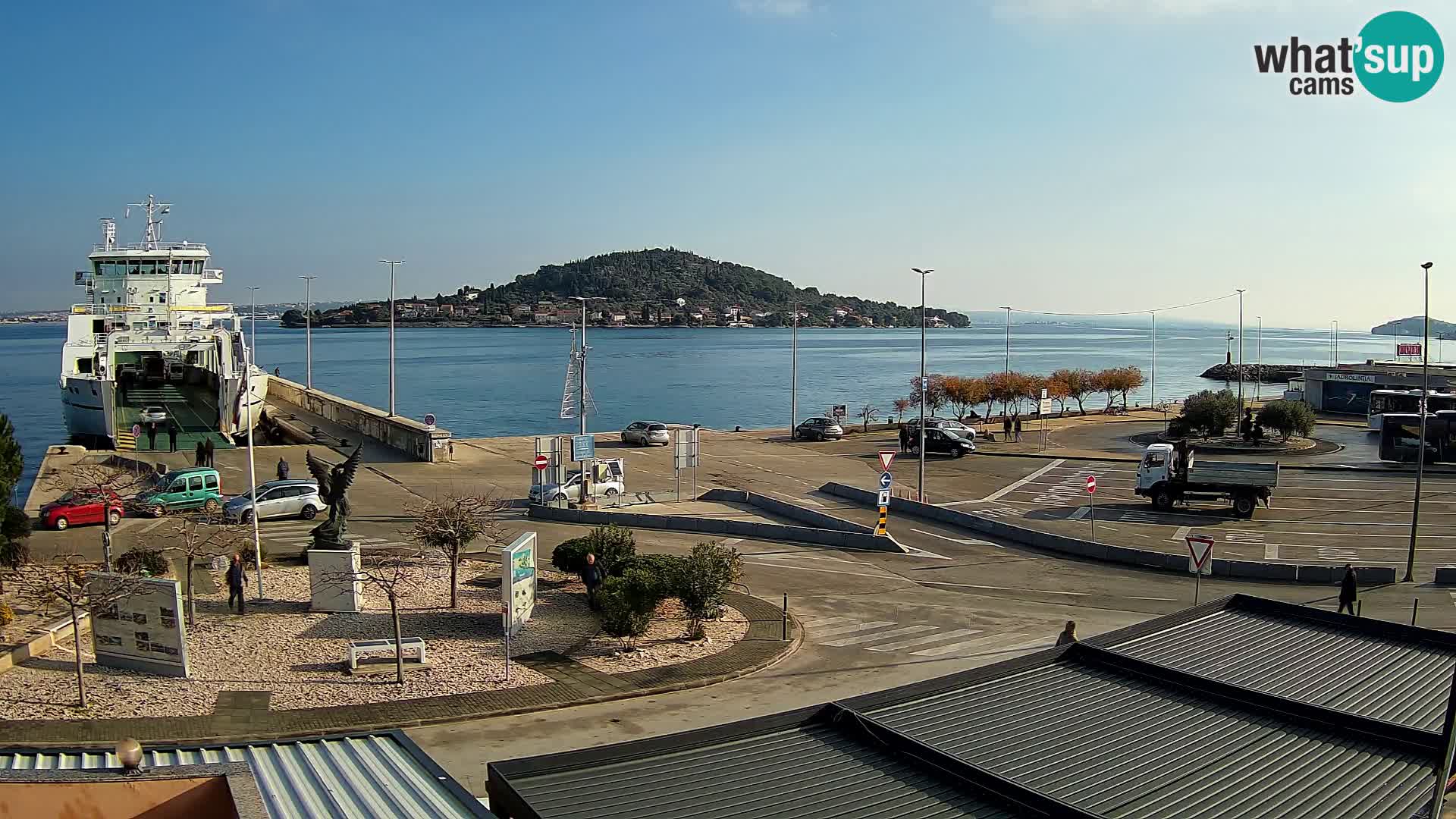 Cámara web UGLJAN – Transportar de Preko a Zadar