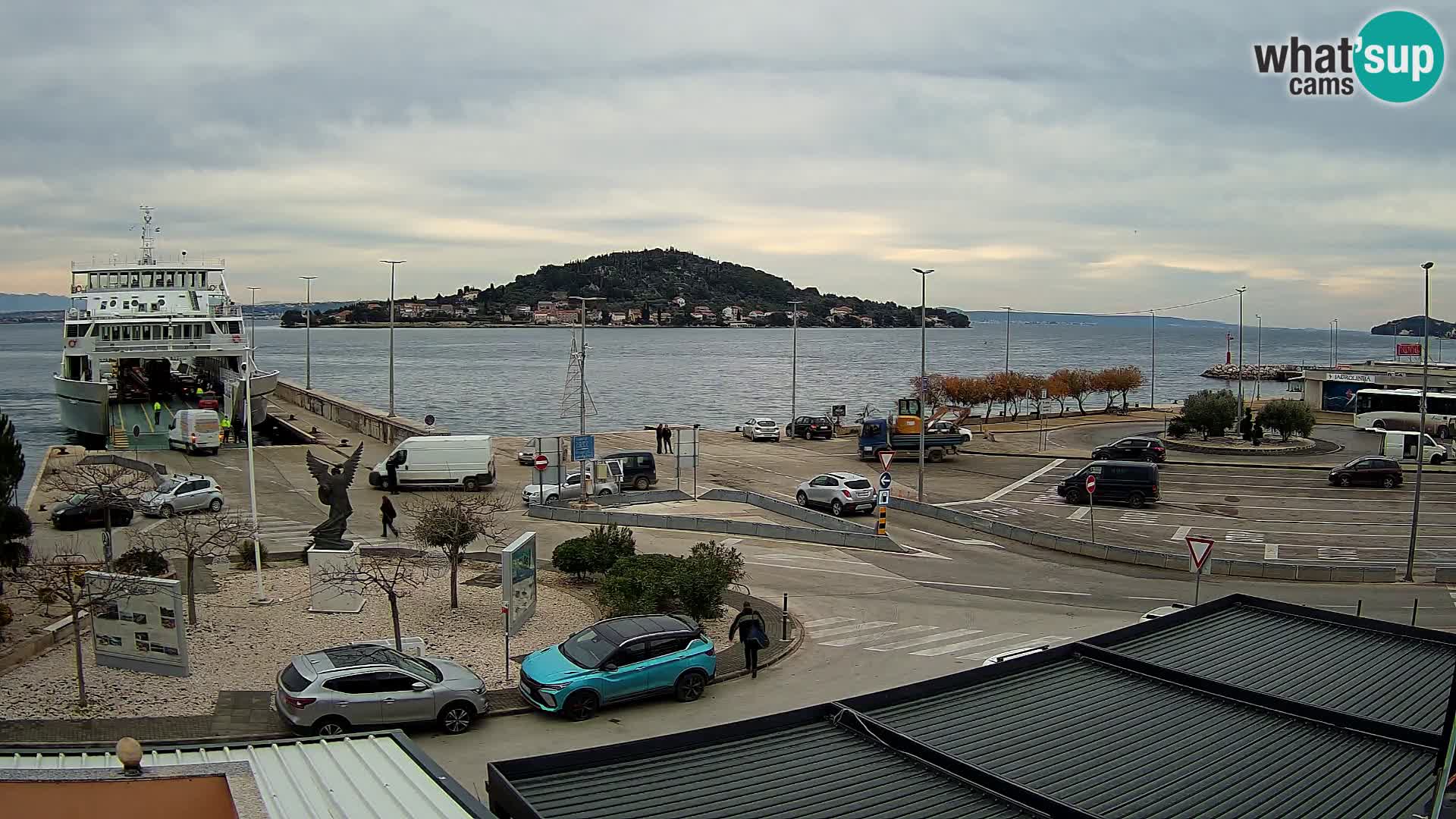 UGLJAN Webcam – Preko-Fähre nach Zadar