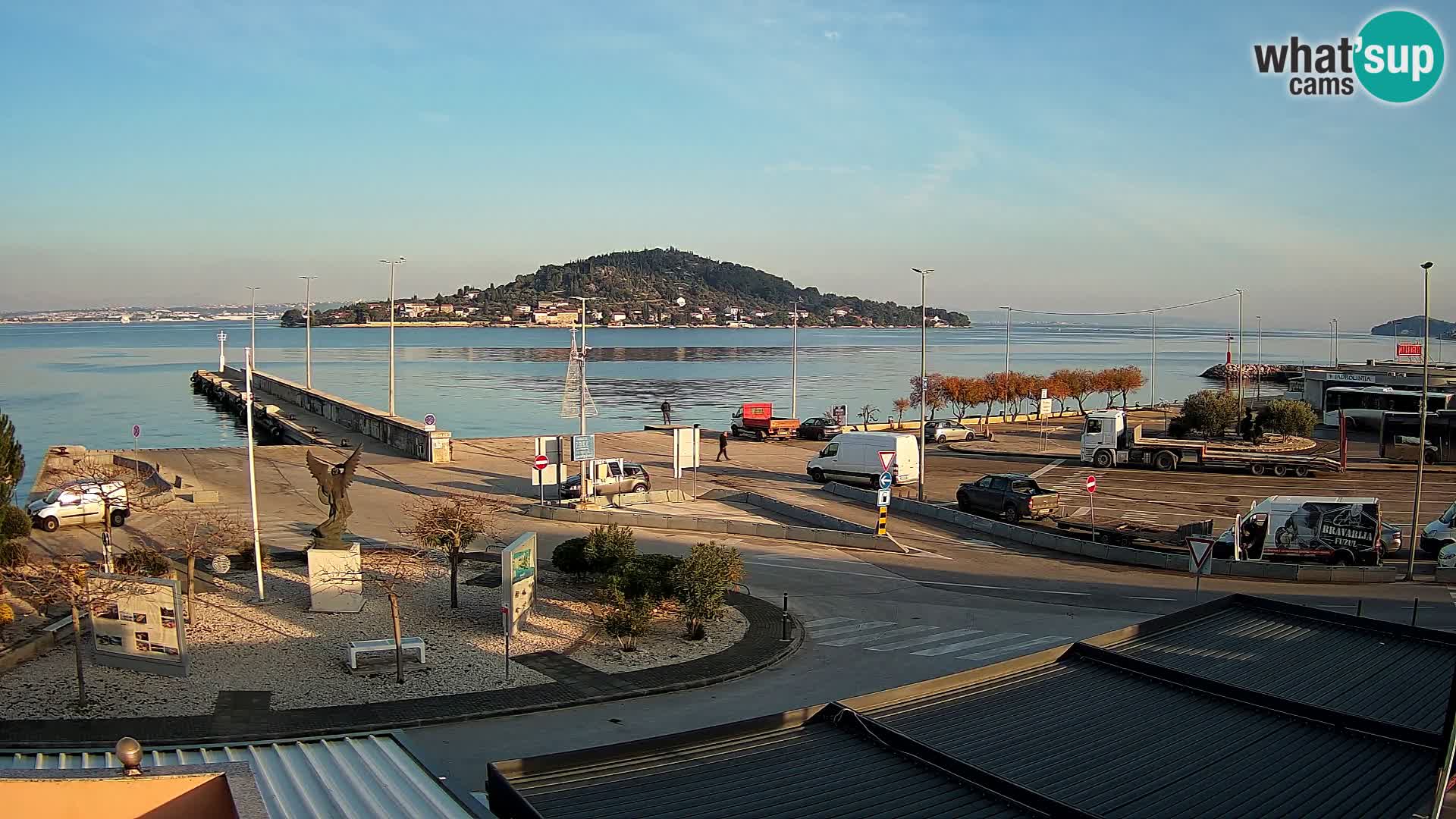 Webcam Ugljan – Preko Ferry to Zadar