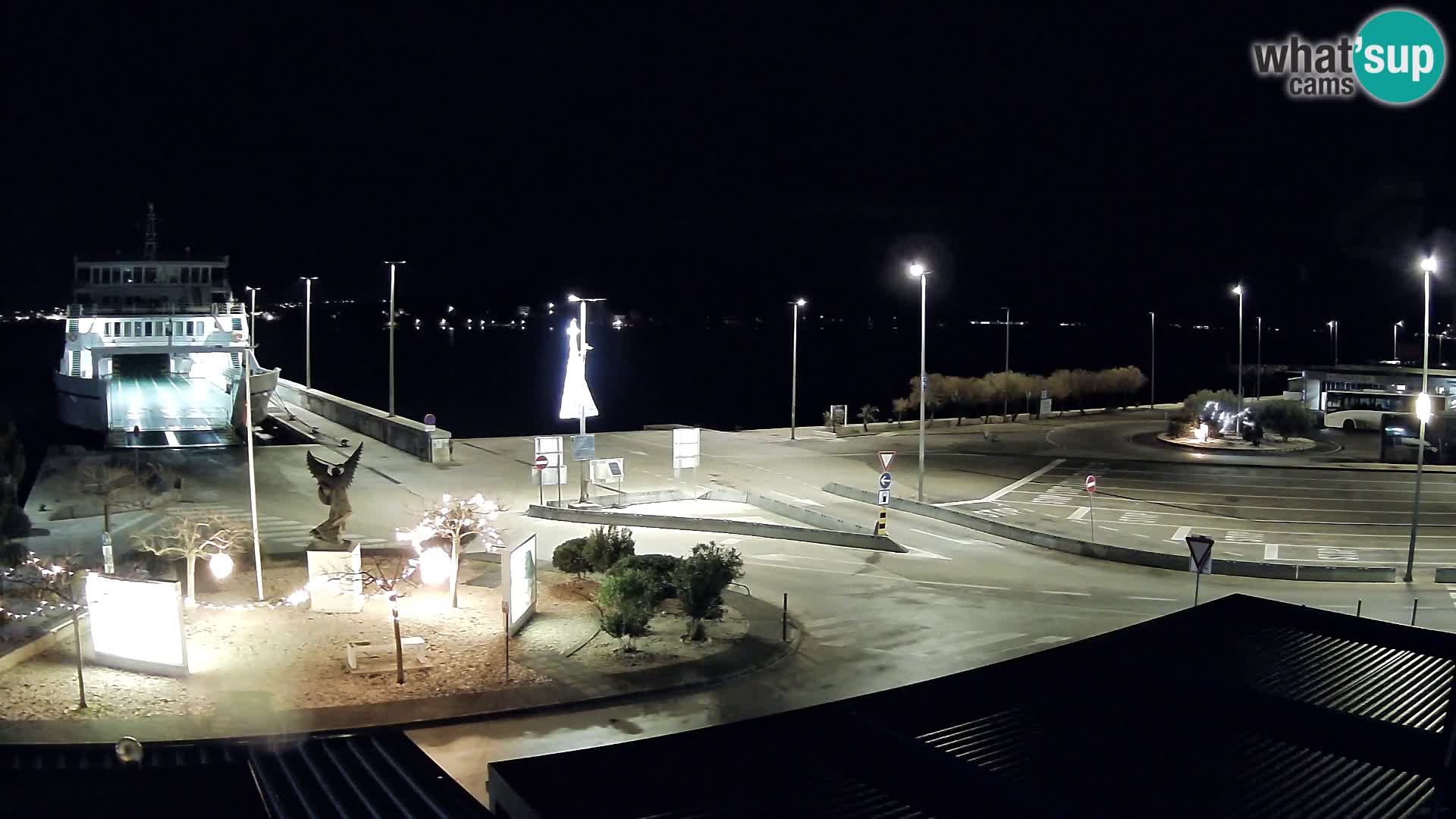 Spletna kamera Ugljan – trajekt Preko – Zadar