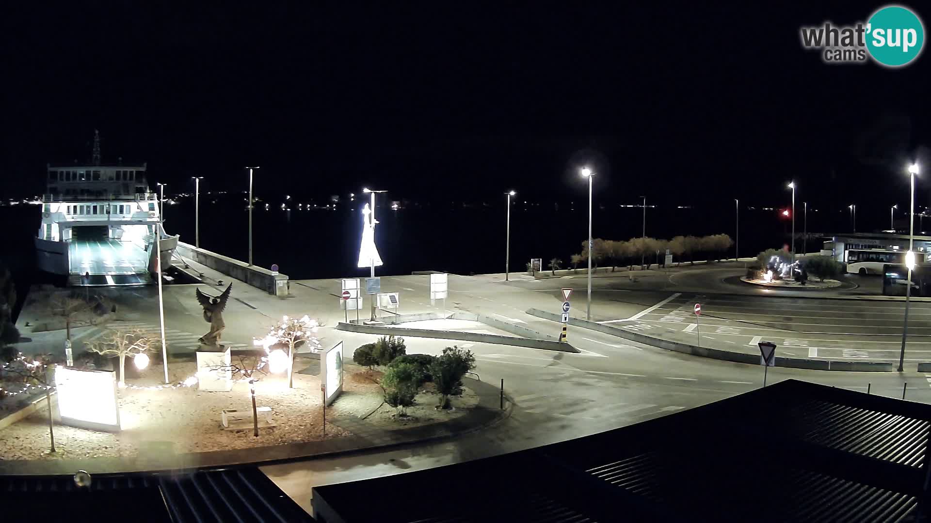 Webcam Ugliano – terminal traghetto da Preko a Zara