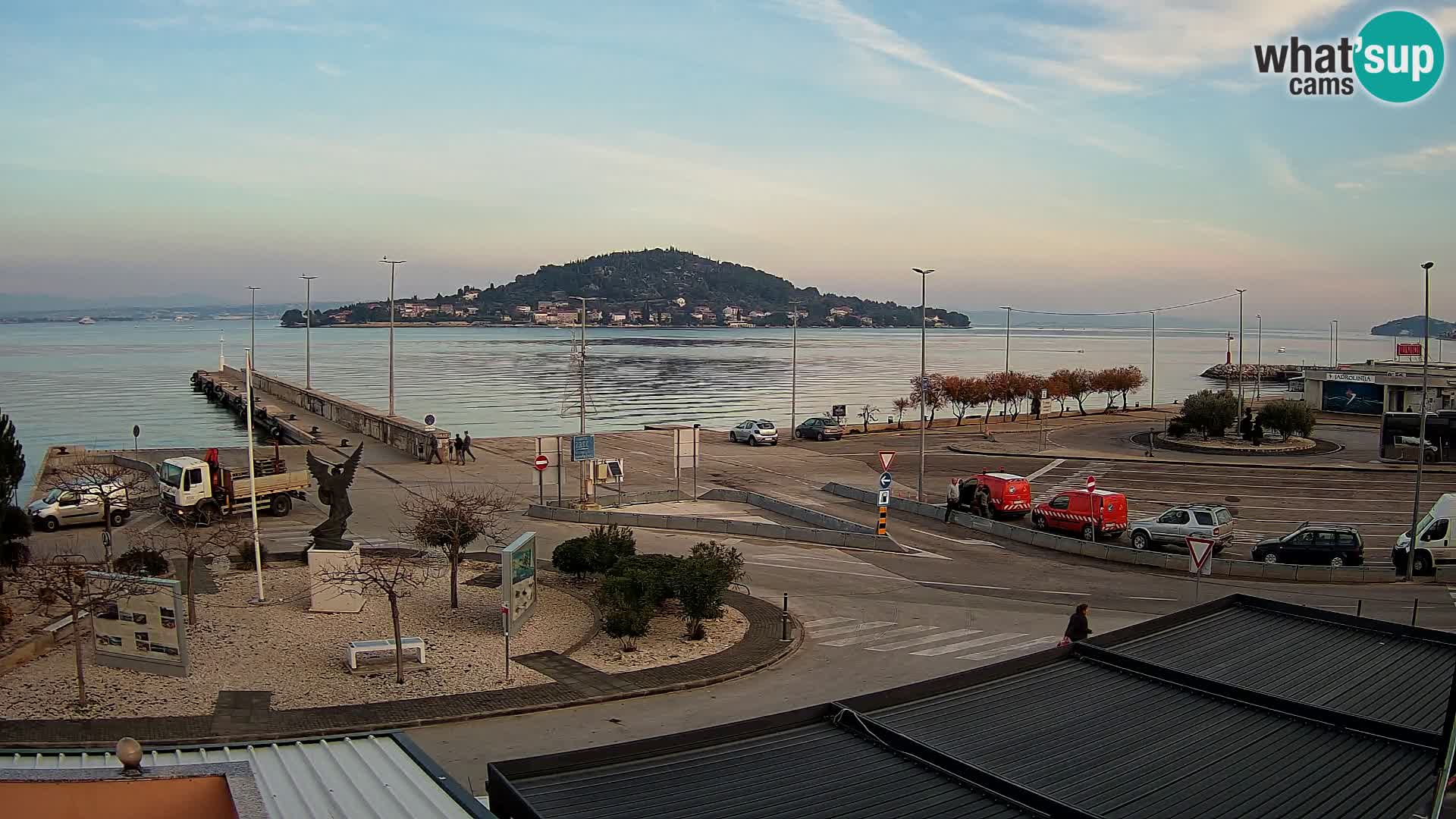 Webcam Ugljan – Preko Ferry to Zadar