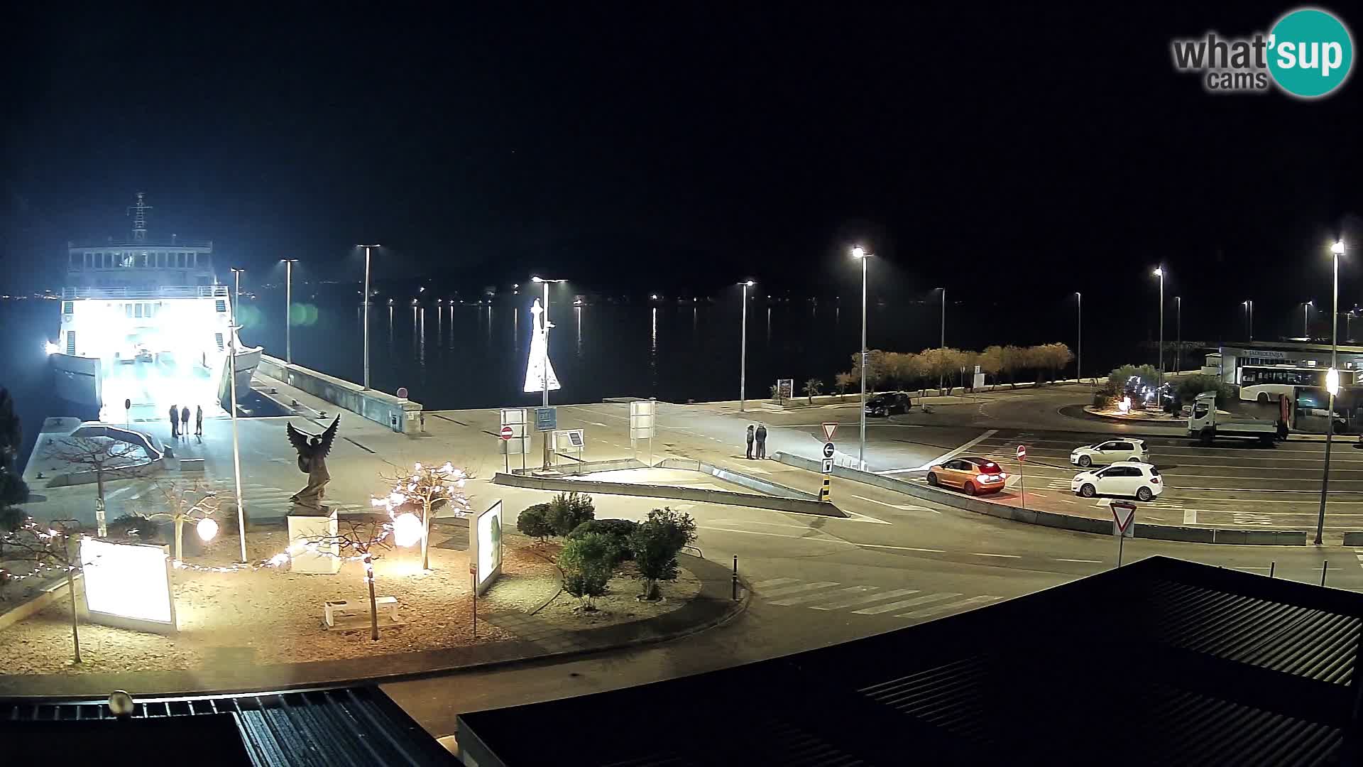 Spletna kamera Ugljan – trajekt Preko – Zadar