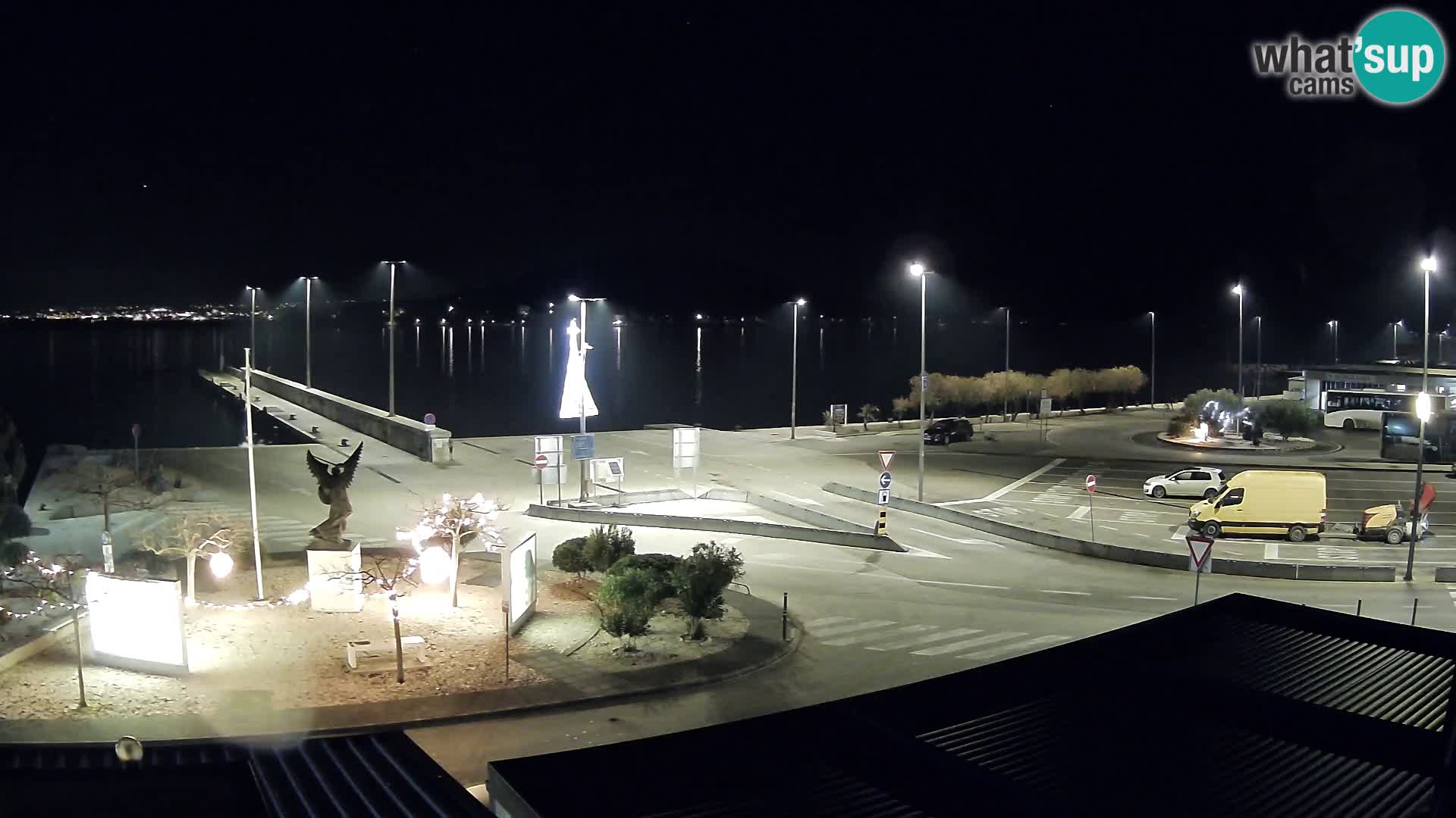 Webcam Ugliano – terminal traghetto da Preko a Zara