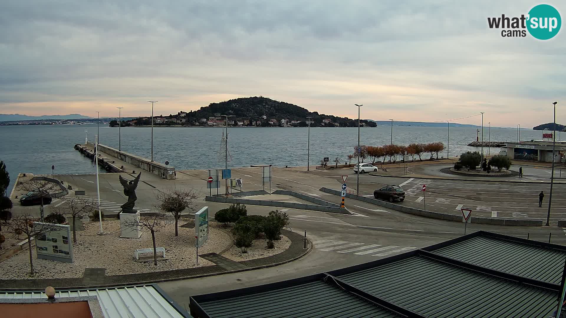 Webcam Ugljan – Preko Ferry to Zadar