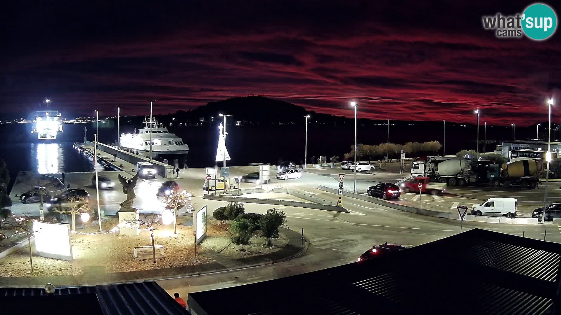 UGLJAN Webcam – Preko-Fähre nach Zadar