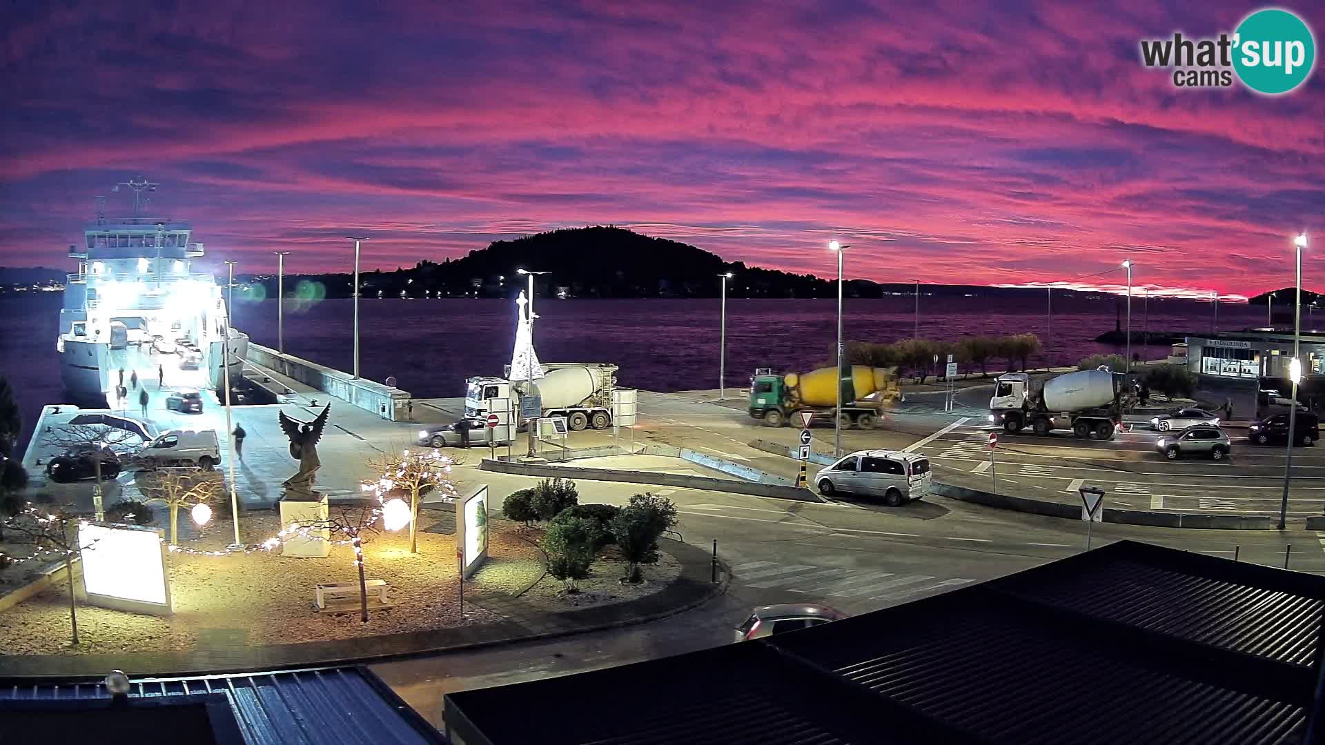 Cámara web UGLJAN – Transportar de Preko a Zadar