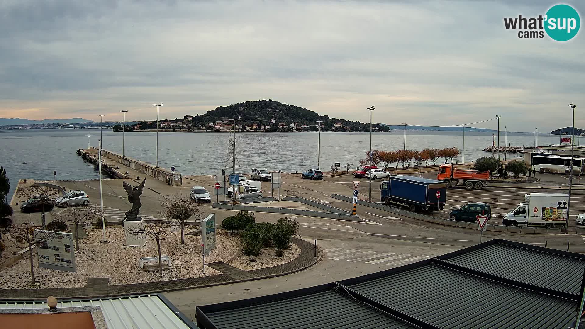 Web cam UGLJAN – Ferry de Preko à Zadar
