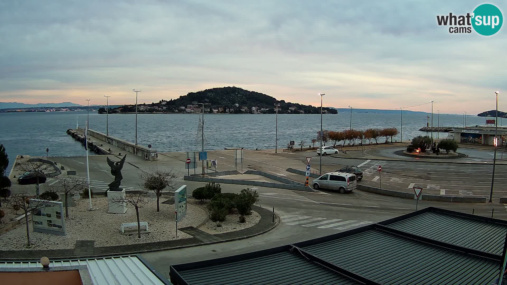 Webcam Ugljan – Preko Ferry to Zadar