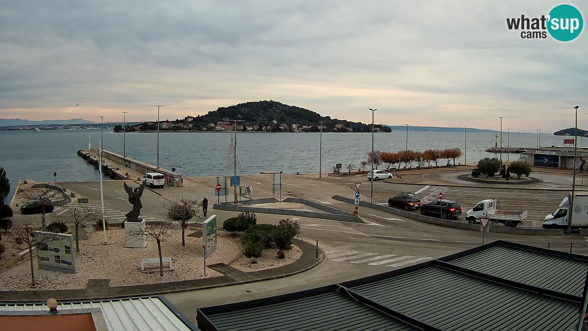 Webcam Ugljan – Preko Ferry to Zadar