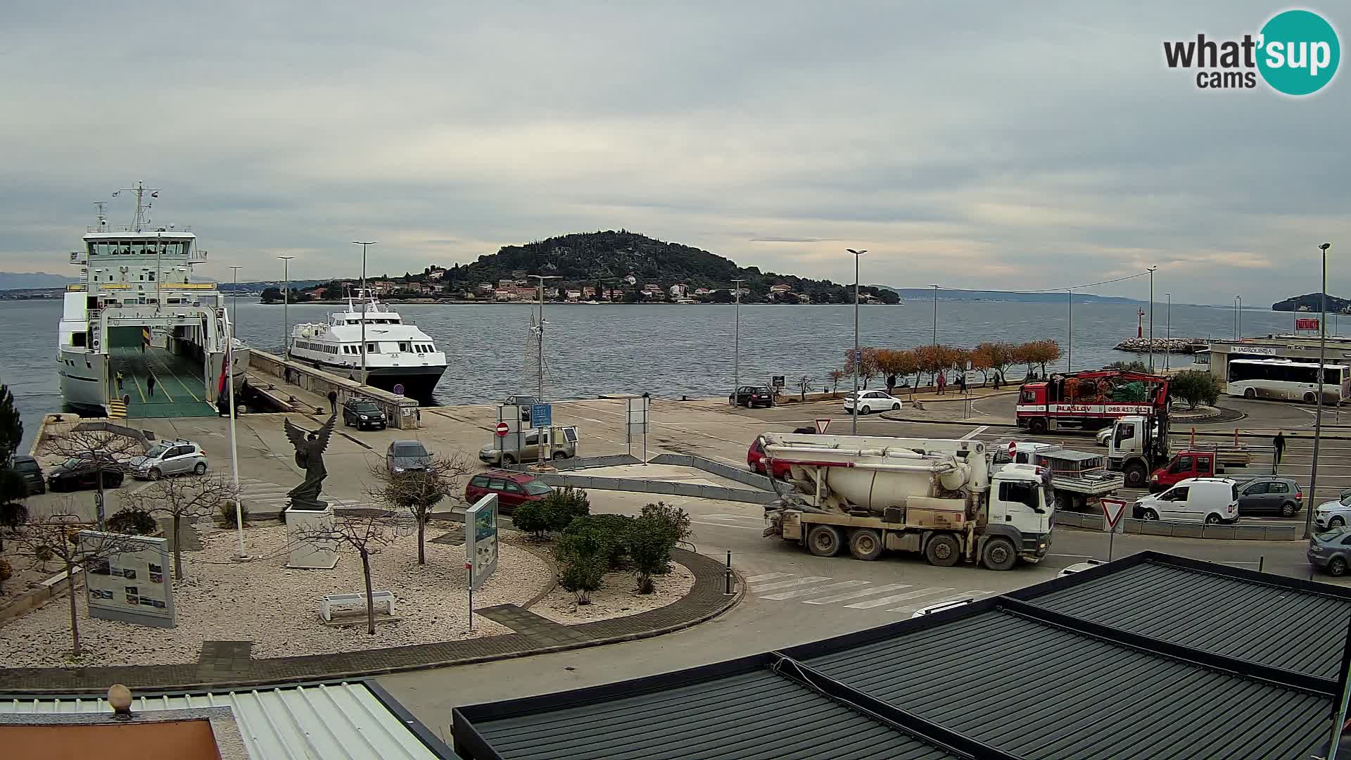 Web cam UGLJAN – Ferry de Preko à Zadar