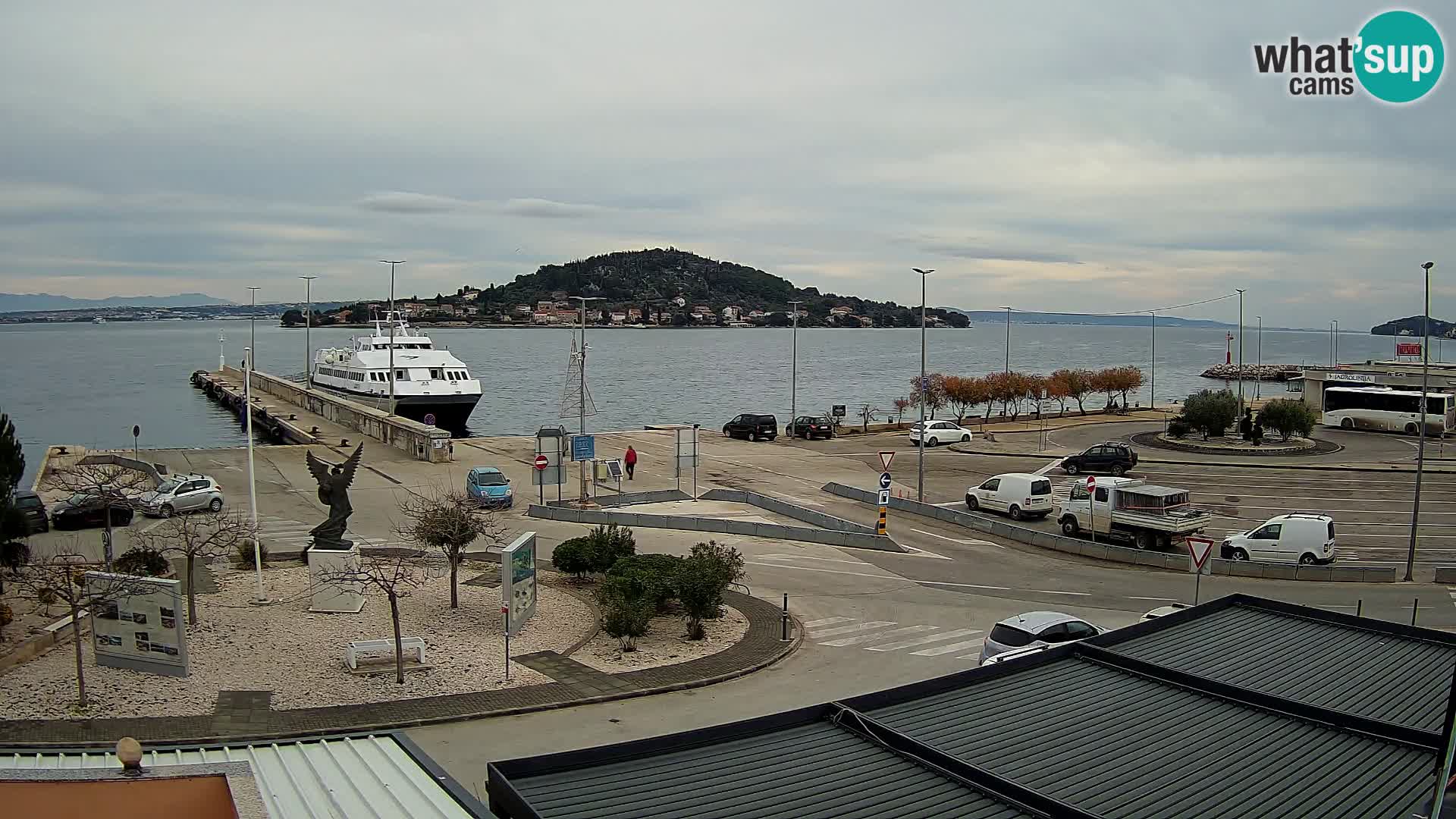 Webcam Ugljan – Preko Ferry to Zadar