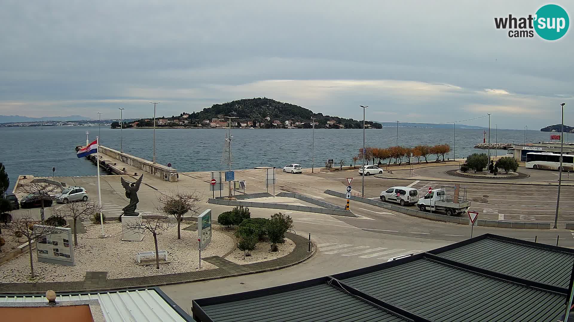 Webcam Ugljan – Preko Ferry to Zadar