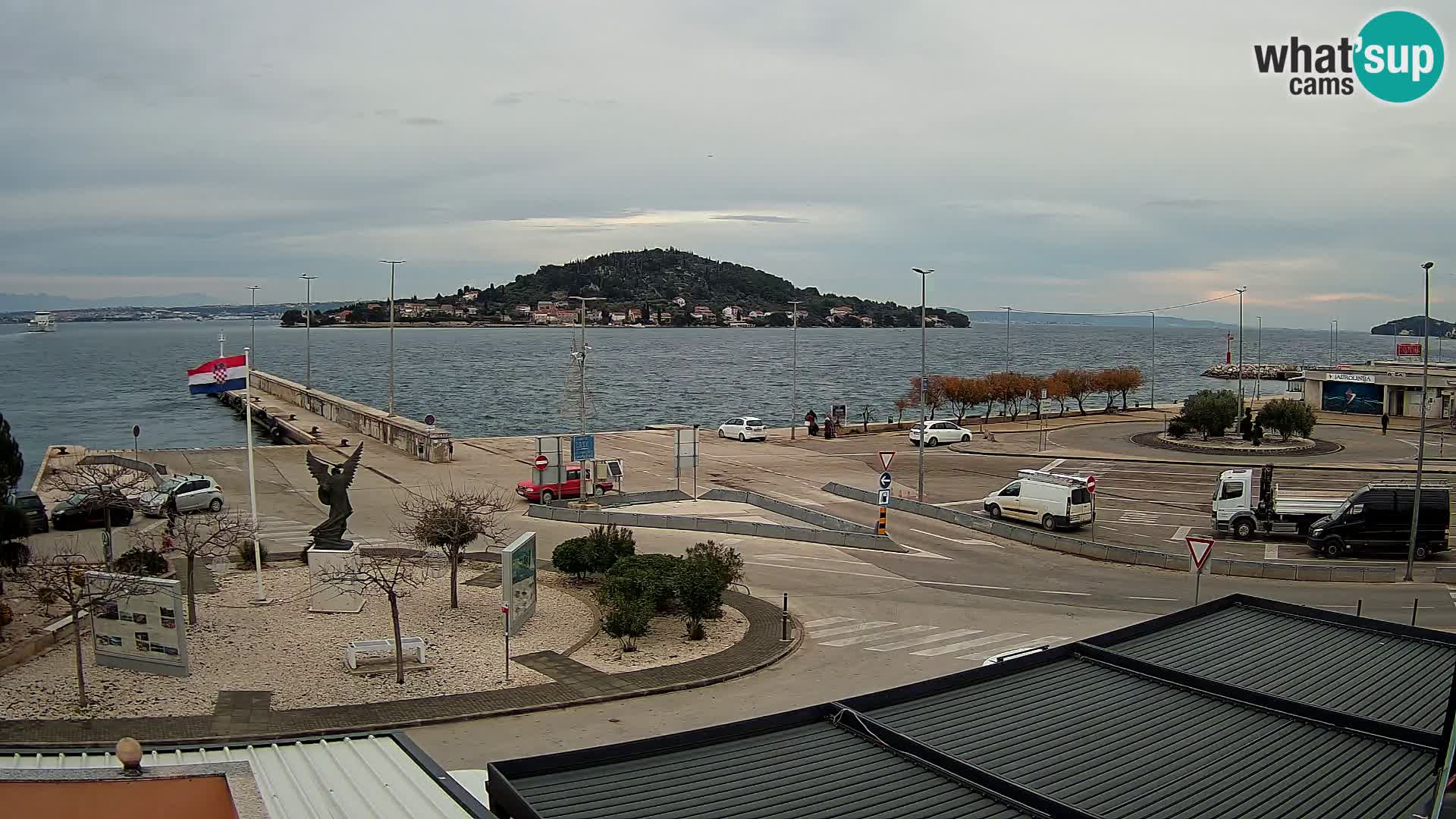 Web cam UGLJAN – Ferry de Preko à Zadar