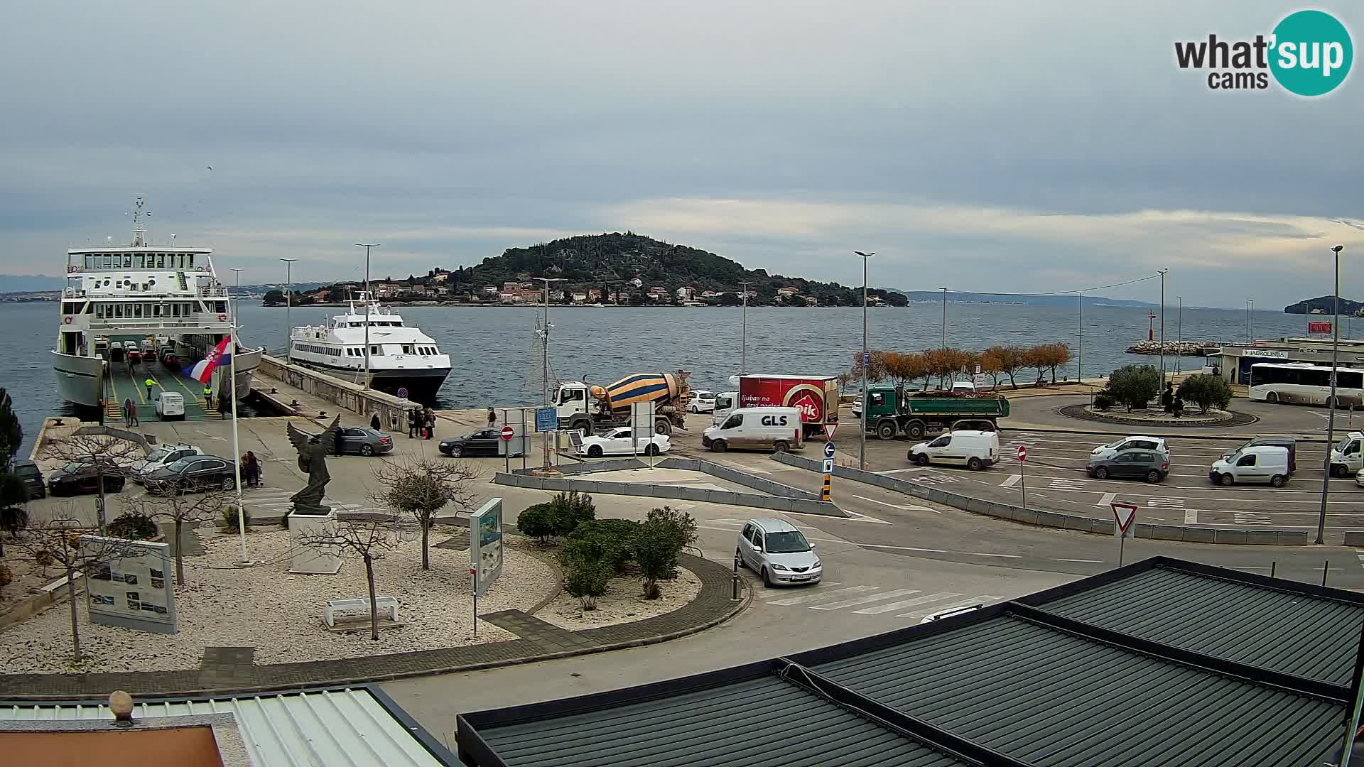 UGLJAN Webcam – Preko-Fähre nach Zadar