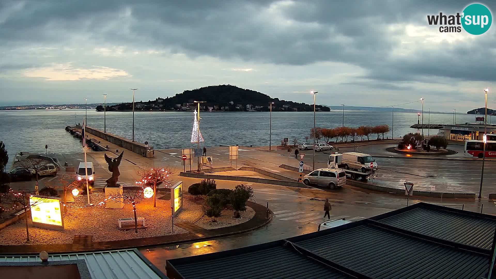 Webcam Ugljan – Preko Ferry to Zadar