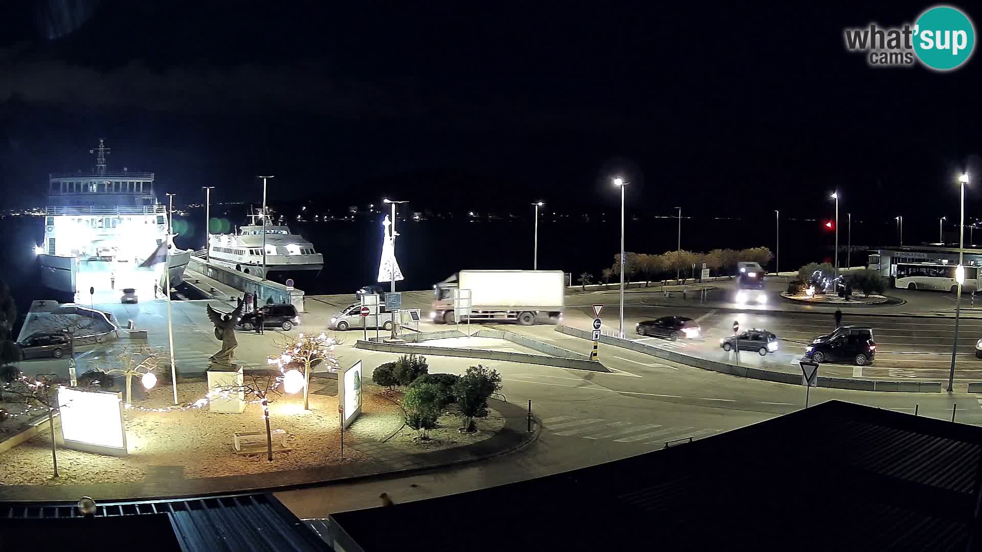 Webcam Ugljan – Preko Ferry to Zadar