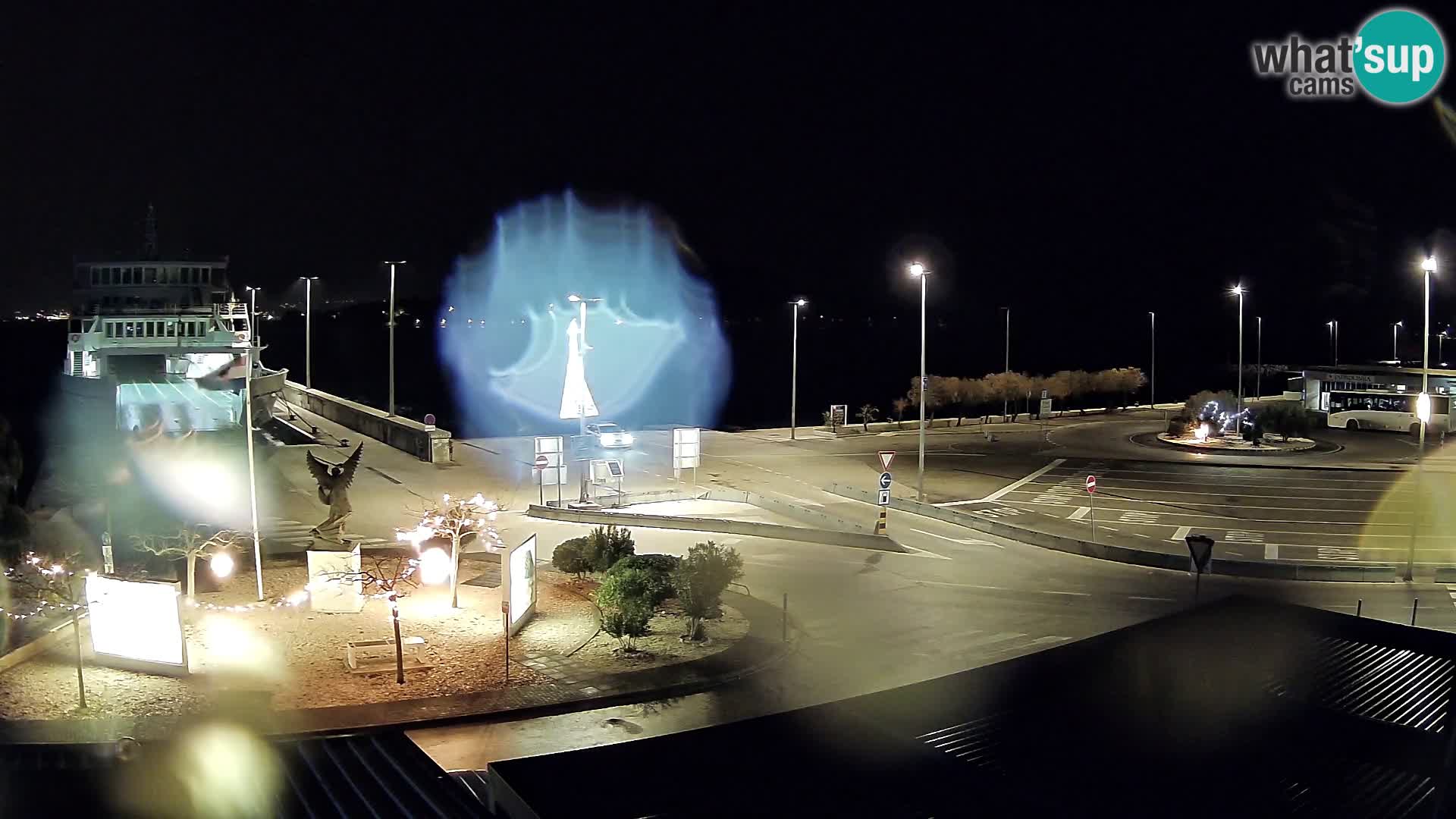 Webcam Ugliano – terminal traghetto da Preko a Zara