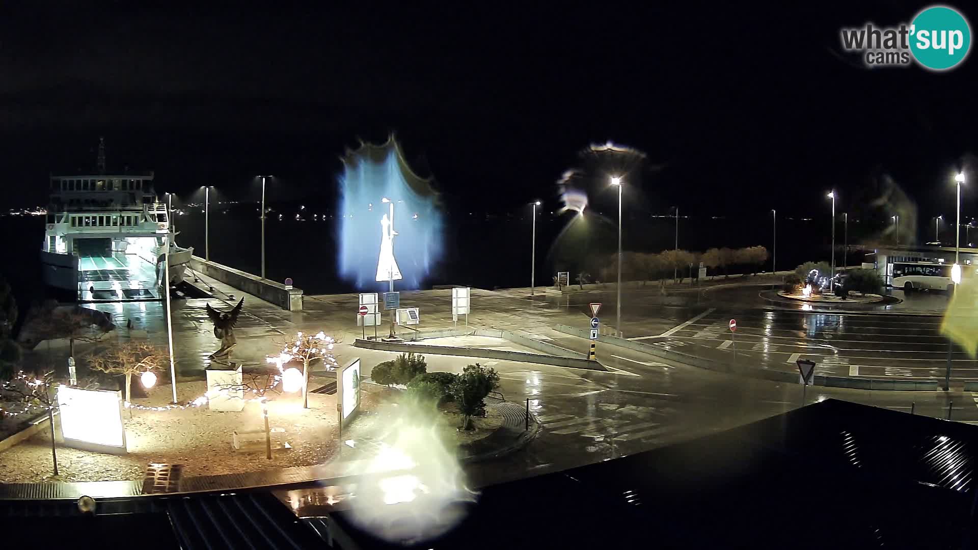 Webcam Ugliano – terminal traghetto da Preko a Zara