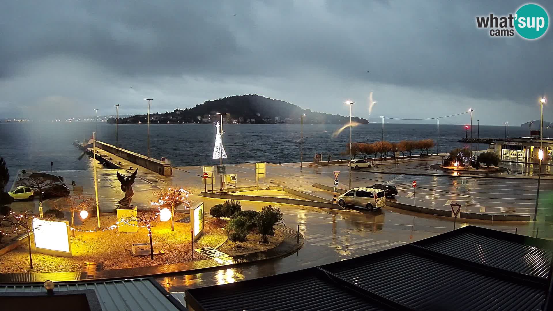 Spletna kamera Ugljan – trajekt Preko – Zadar