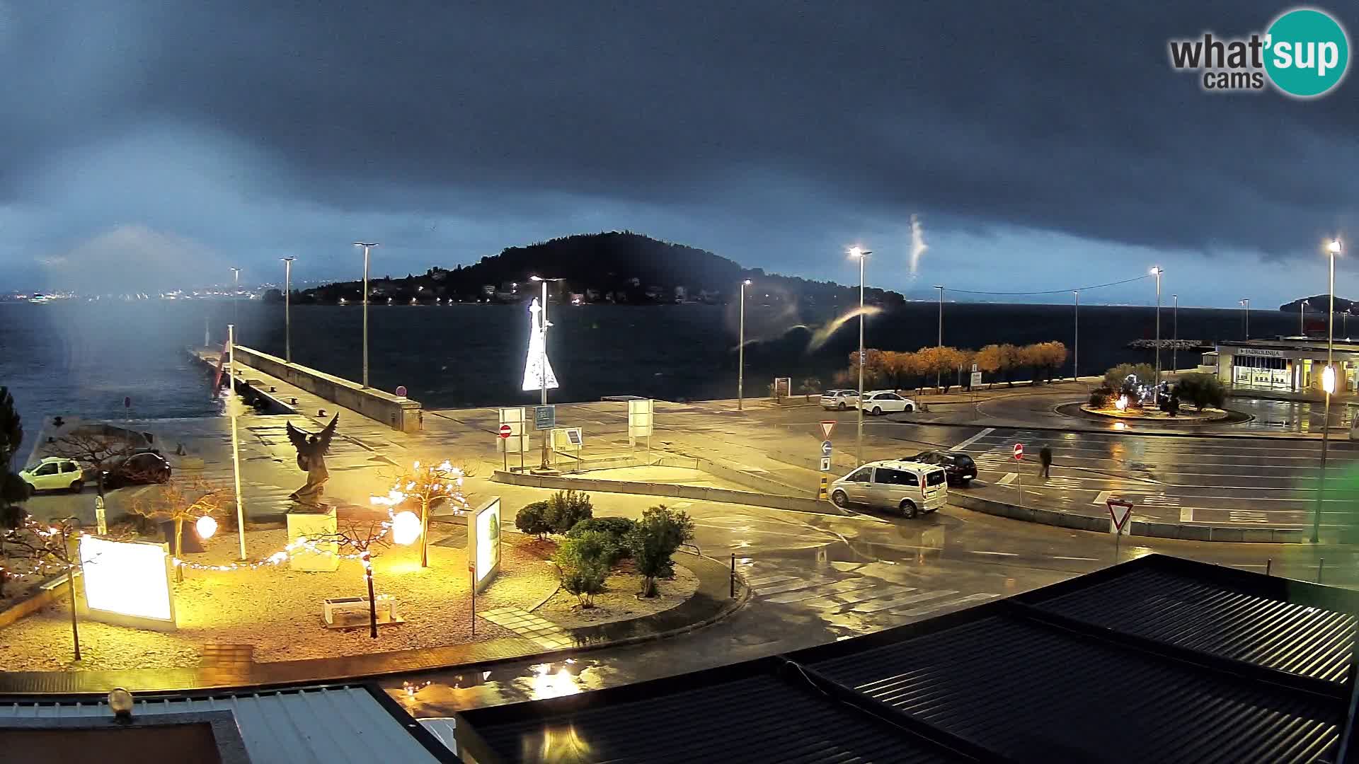 Webcam Ugliano – terminal traghetto da Preko a Zara