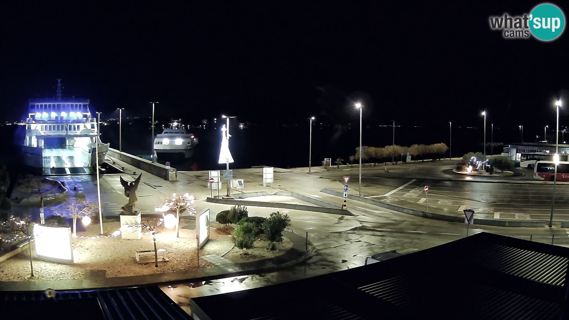 Webcam Ugljan – Preko Ferry to Zadar