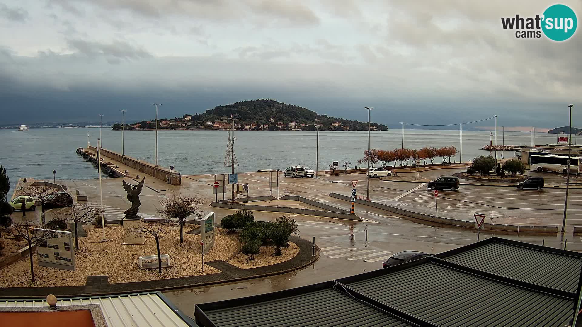 Webcam Ugljan – Preko Ferry to Zadar