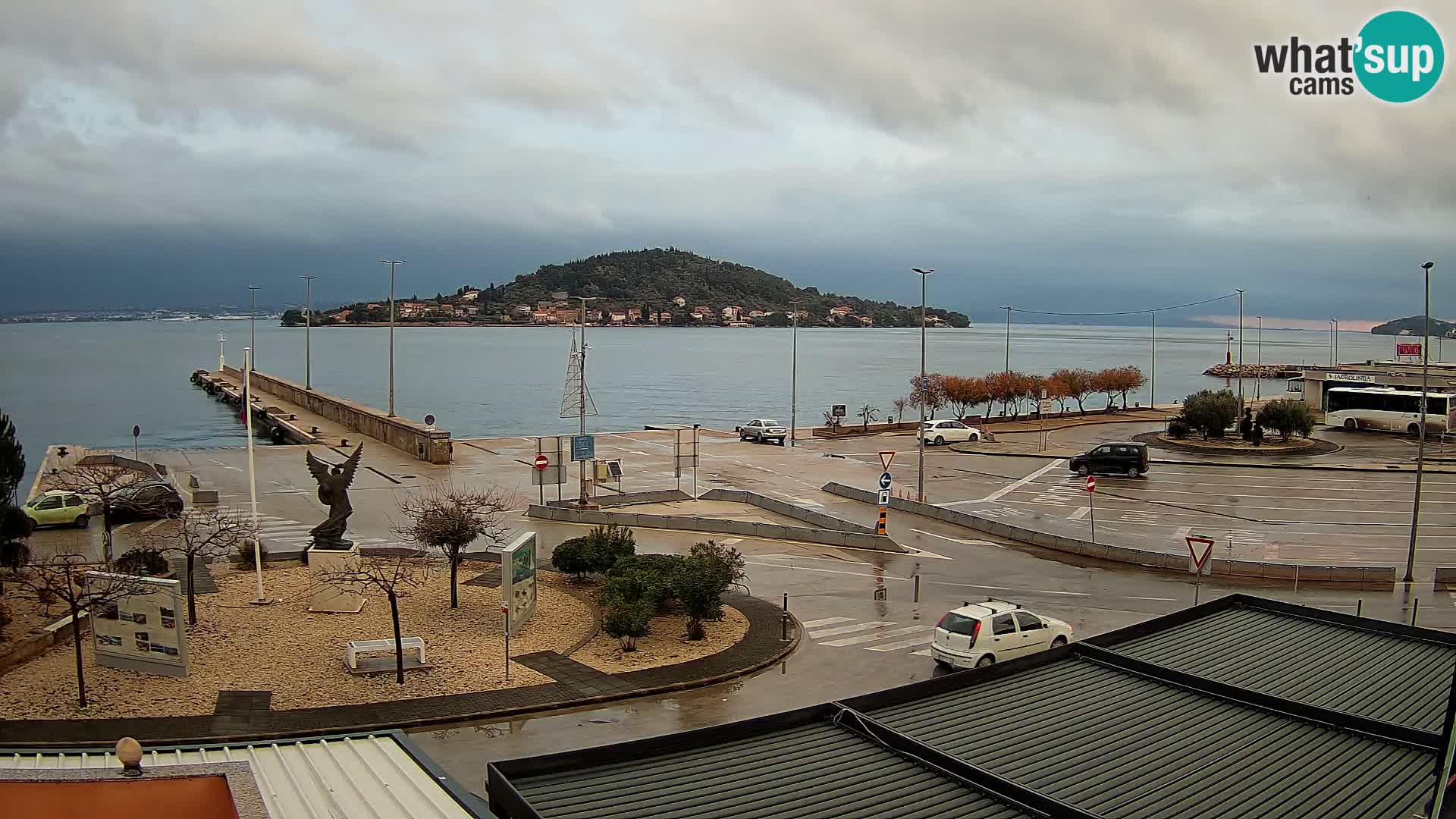 Spletna kamera Ugljan – trajekt Preko – Zadar