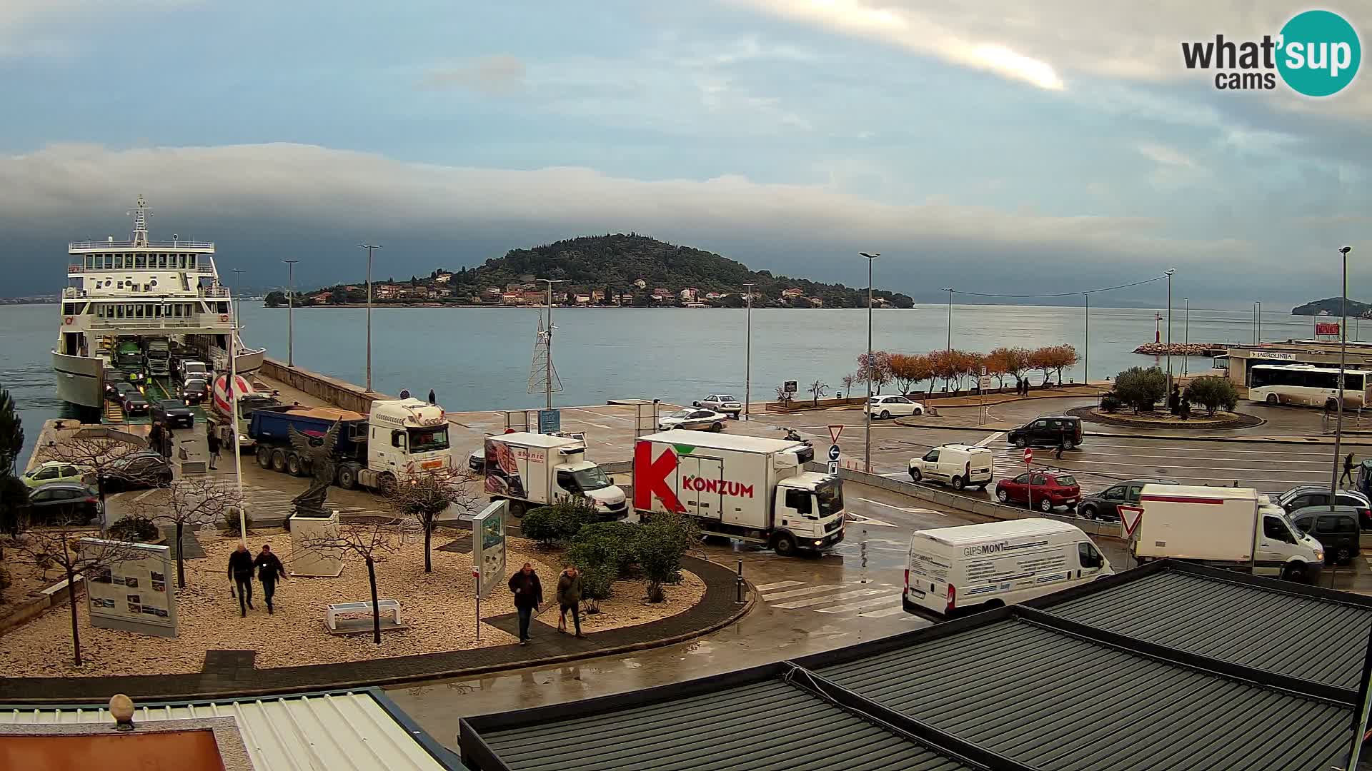 Cámara web UGLJAN – Transportar de Preko a Zadar