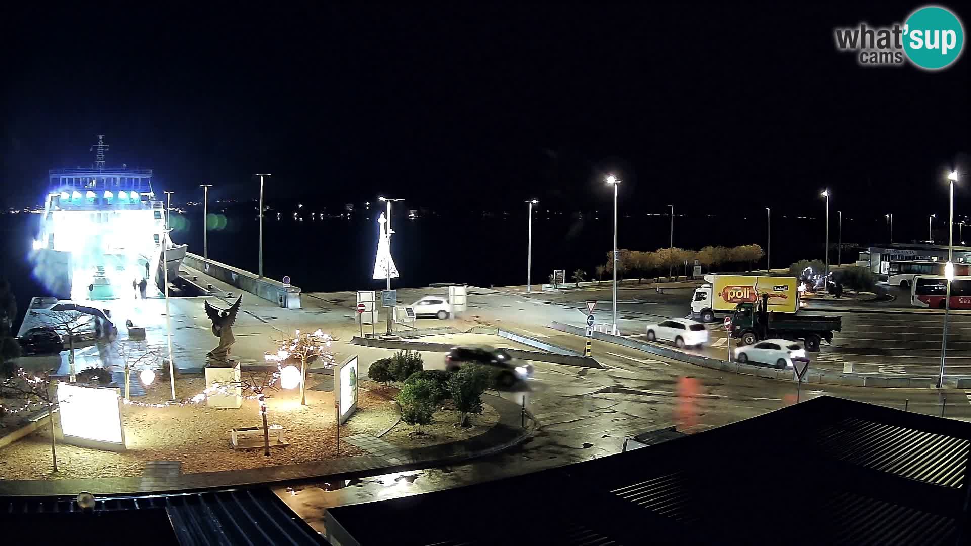 Webcam Ugljan – Preko Ferry to Zadar