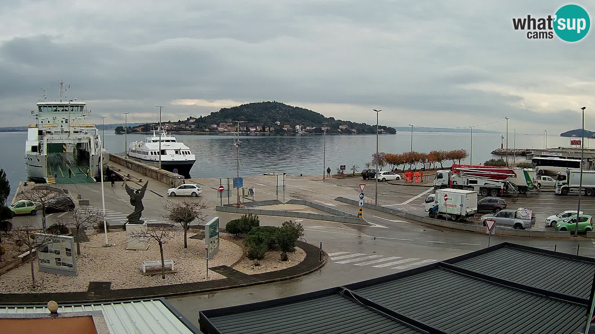 UGLJAN Webcam – Preko-Fähre nach Zadar