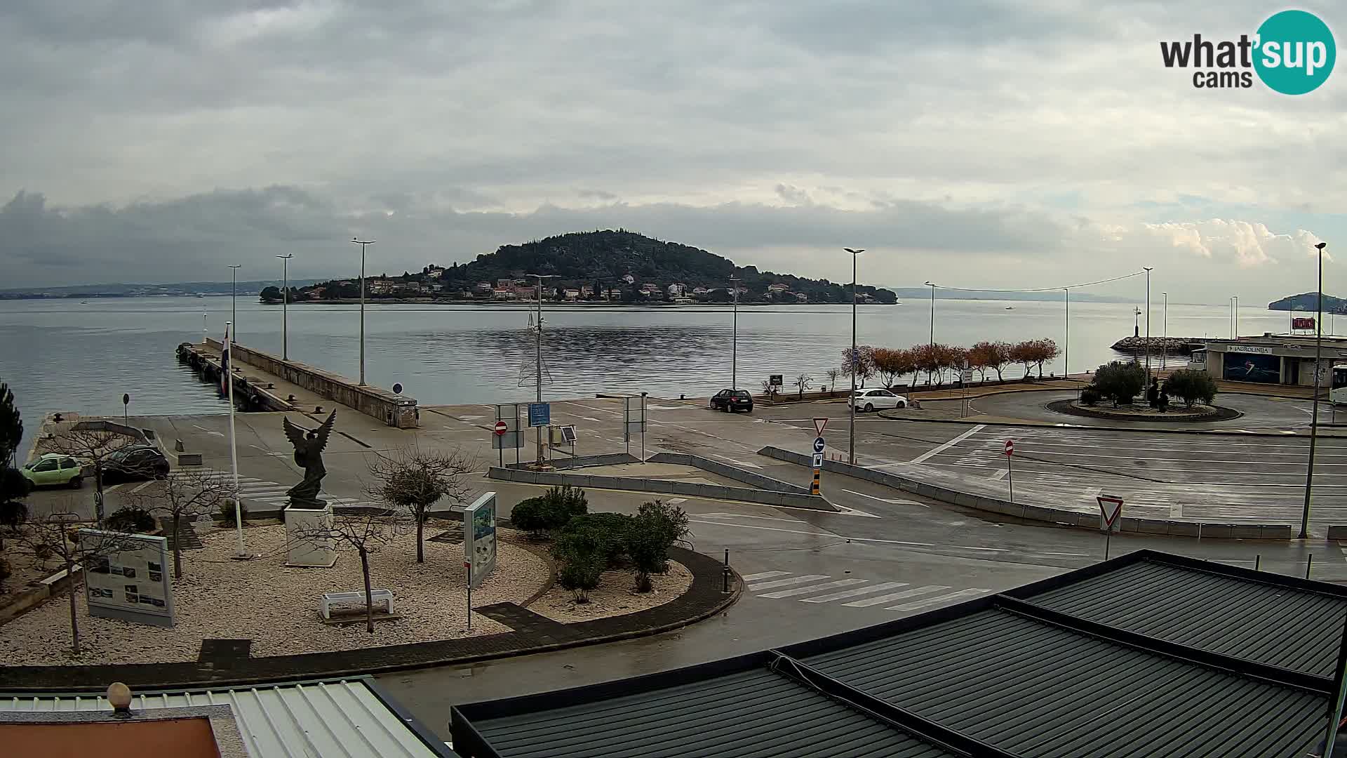 Web kamera Ugljan – Preko trajekt za Zadar