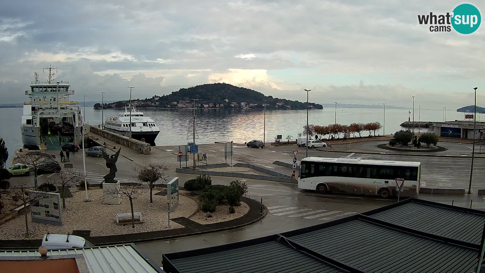 UGLJAN Webcam – Preko-Fähre nach Zadar
