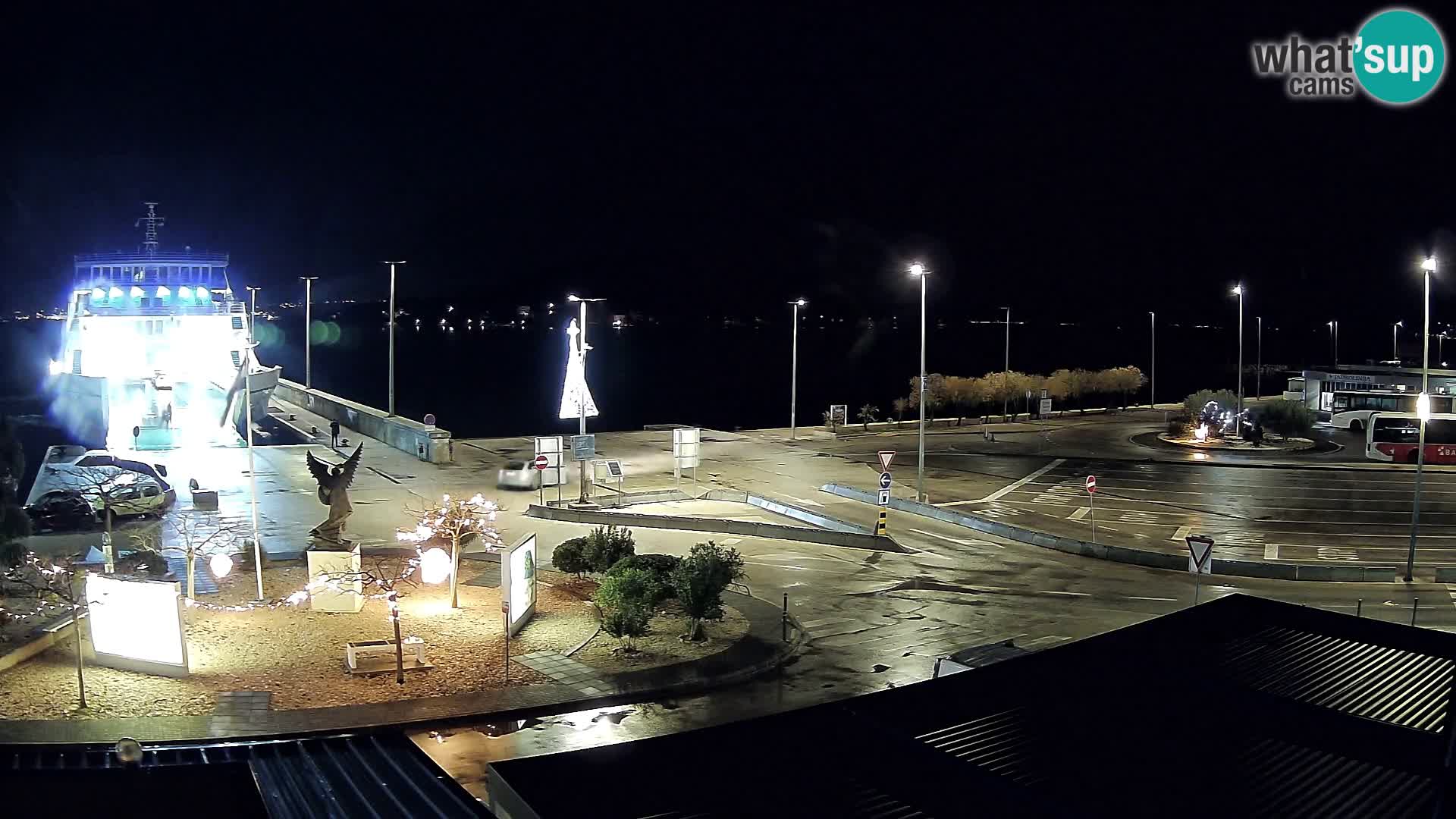 Web kamera Ugljan – Preko trajekt za Zadar