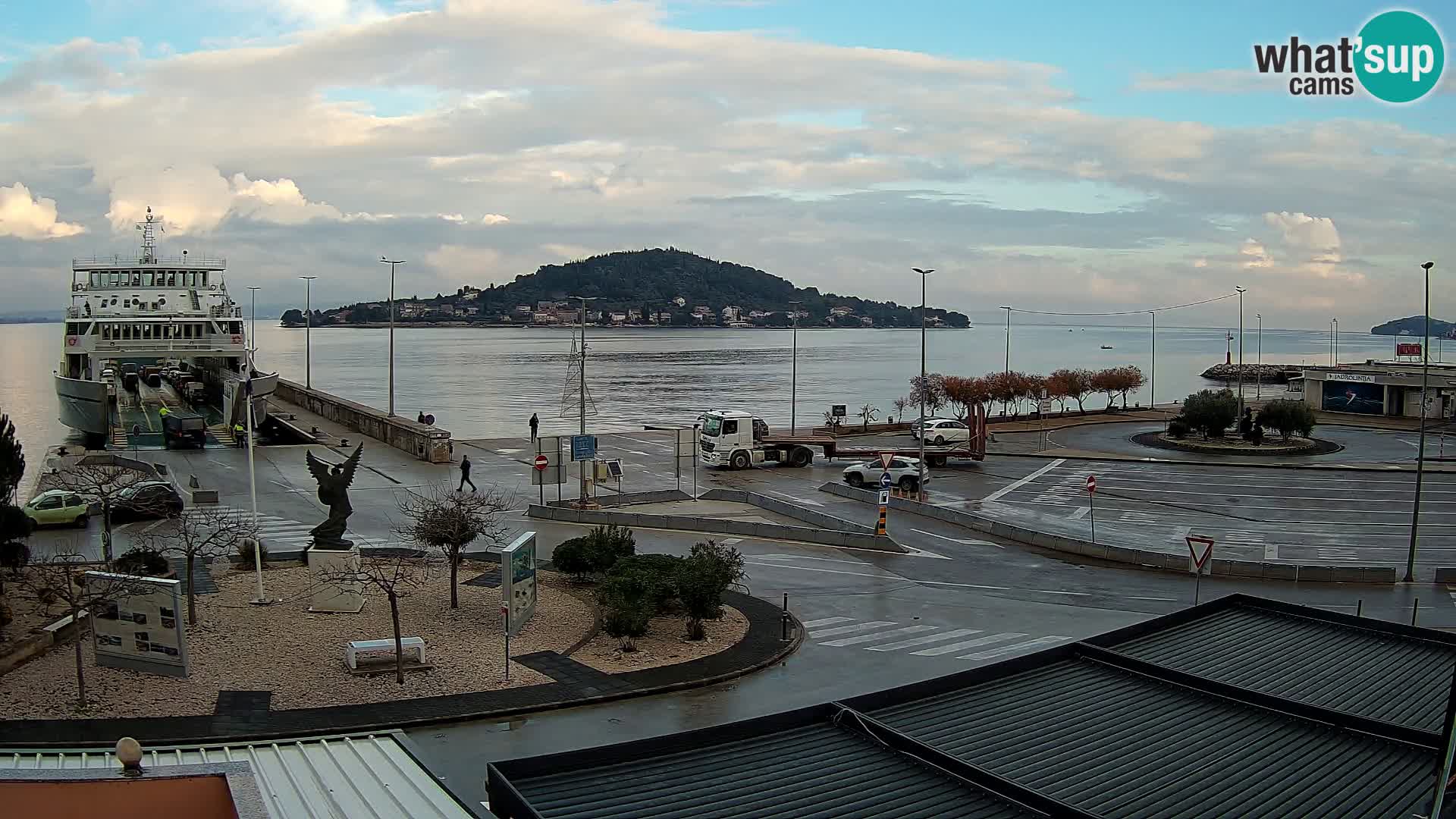 Cámara web UGLJAN – Transportar de Preko a Zadar