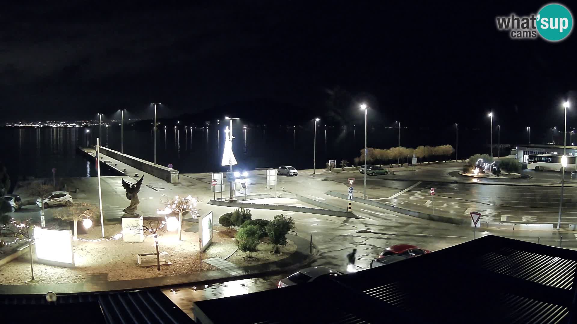 Webcam Ugliano – terminal traghetto da Preko a Zara