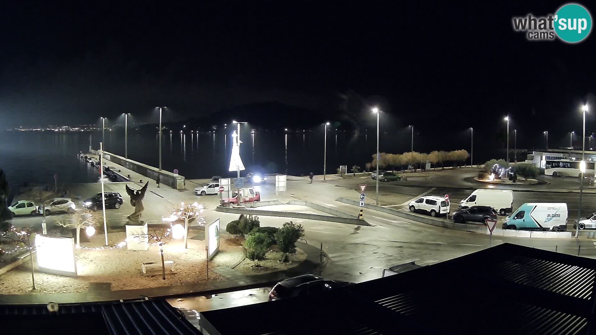 Webcam Ugliano – terminal traghetto da Preko a Zara